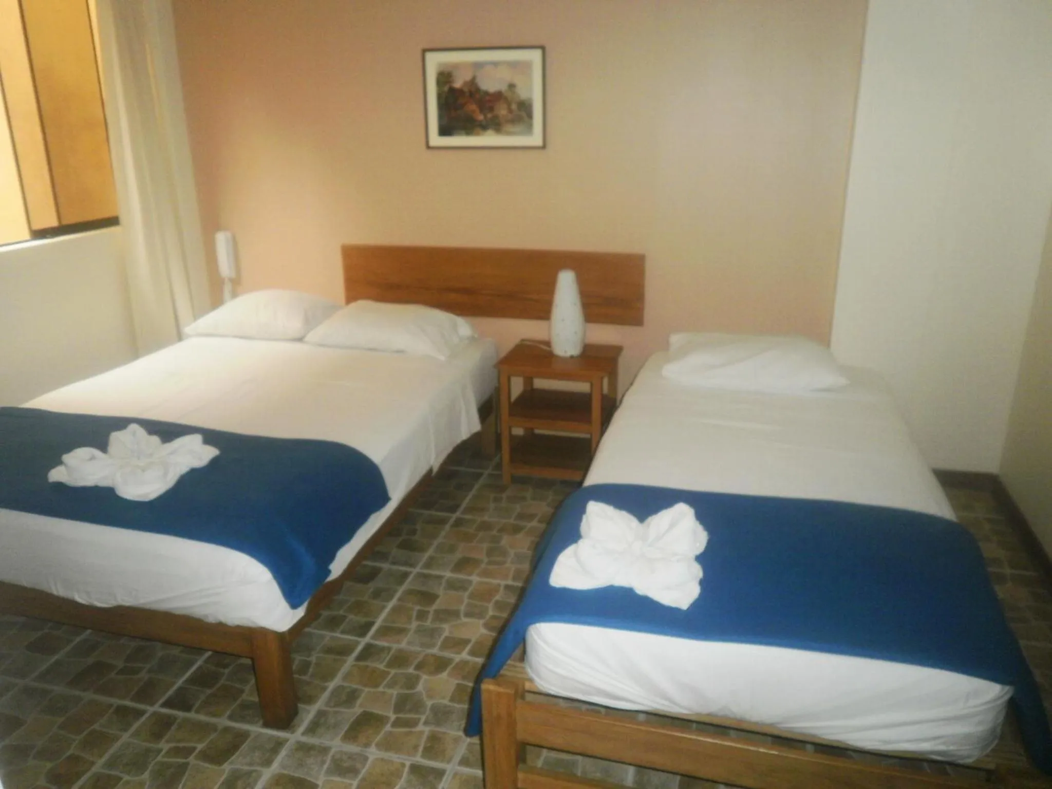 Bed in Hospedaje La Videna