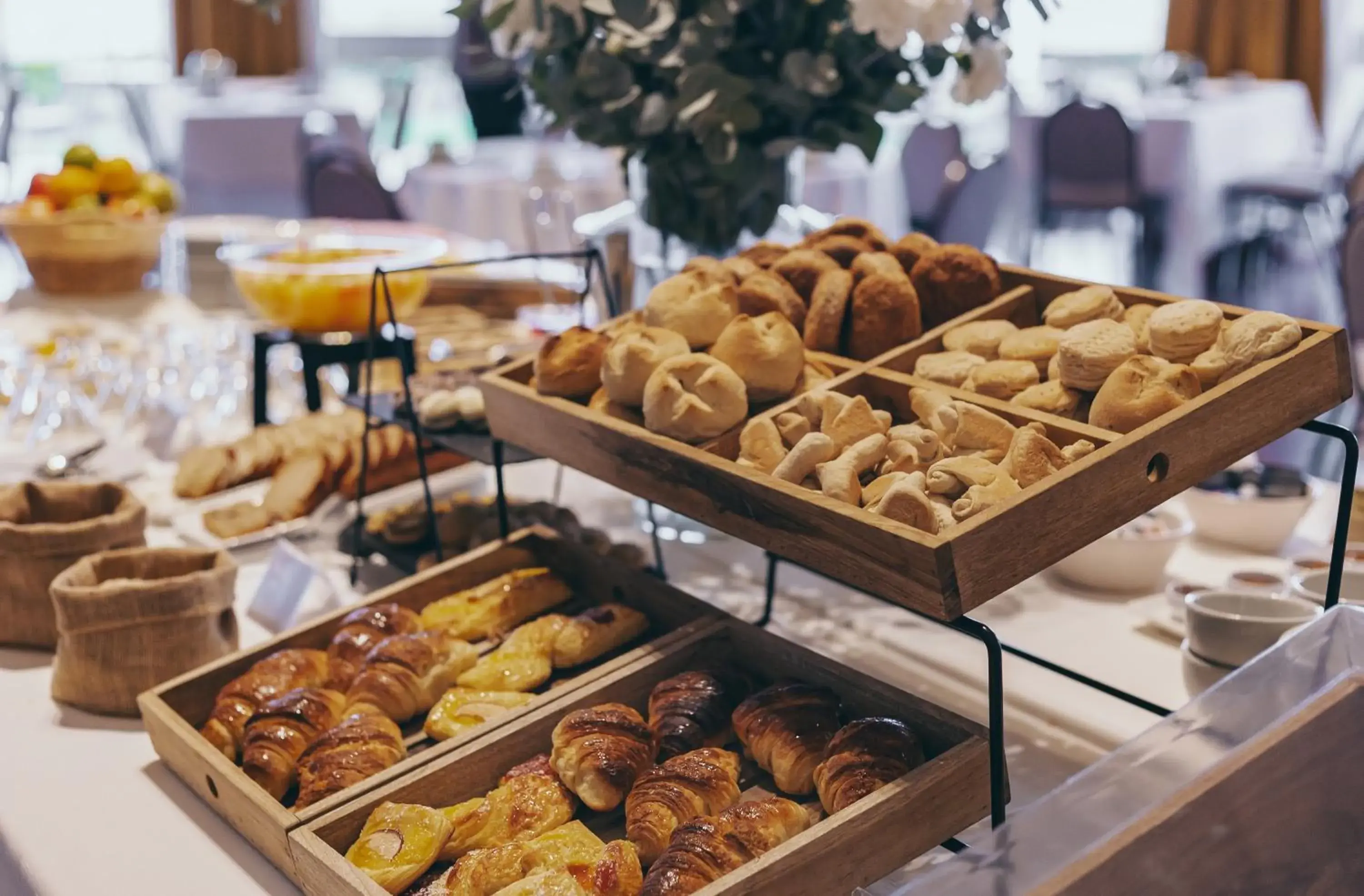 Buffet breakfast in Altos de la Viña, Wine Hotel & Spa Buffet breakfast in Altos de la Viña, Wine Hotel & Spa