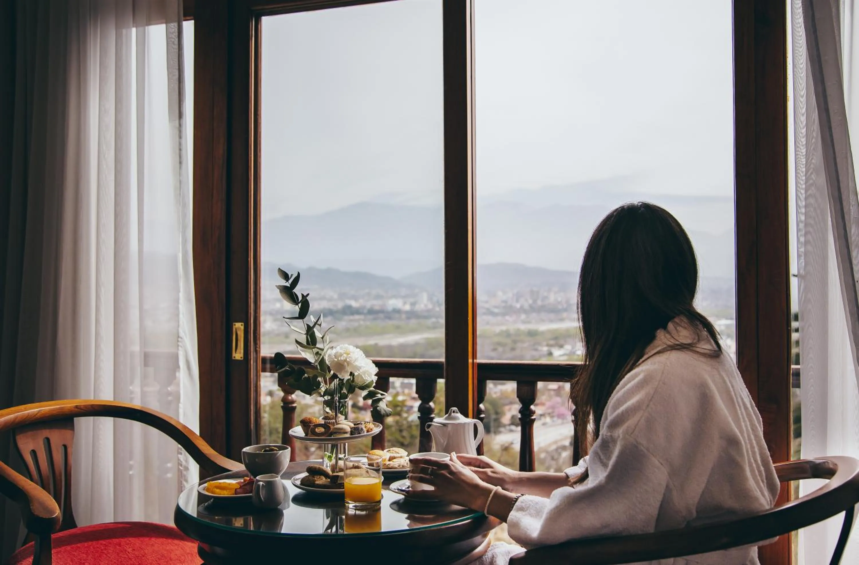 Breakfast in Altos de la Viña, Wine Hotel & Spa