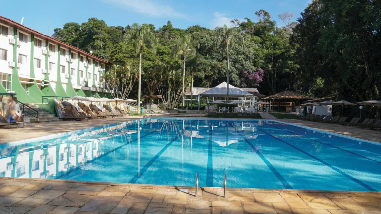Swimming pool in Eldorado Atibaia Eco Resort