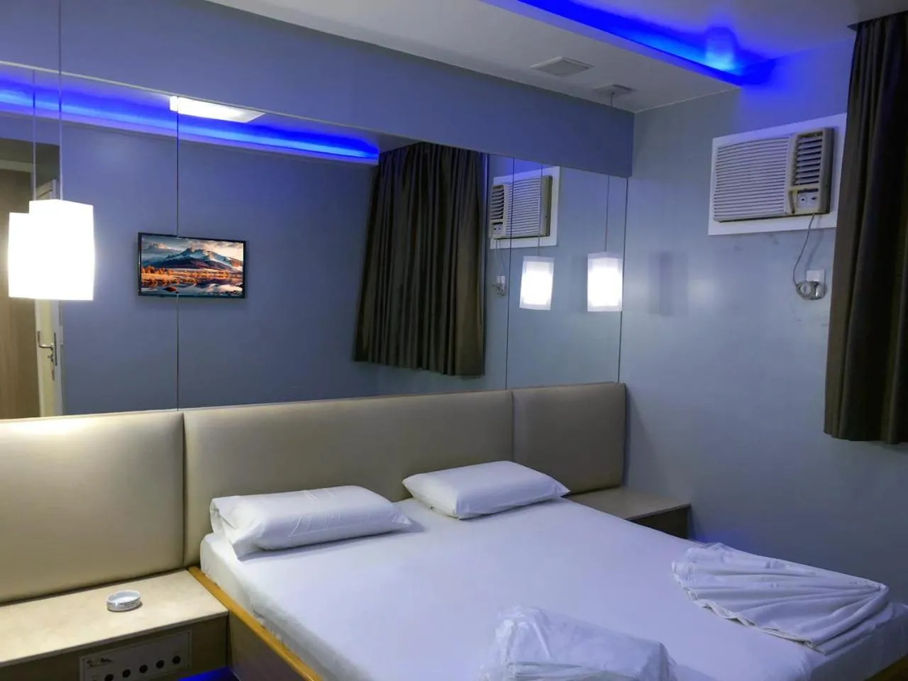 Bed in Hotel Praia Grande Niterói