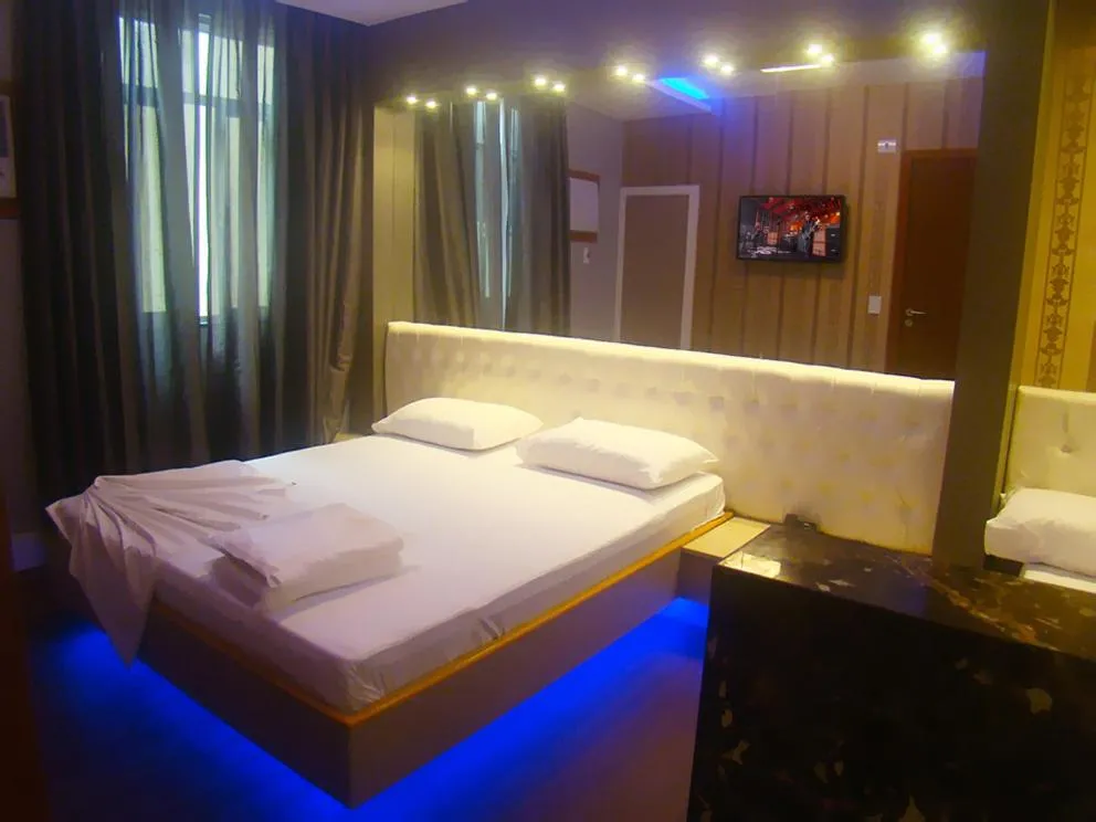 Bed in Hotel Praia Grande Niterói