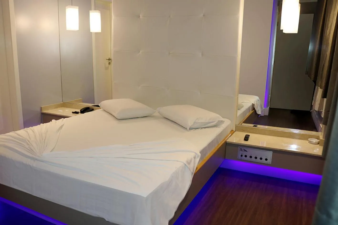 Bed in Hotel Praia Grande Niterói