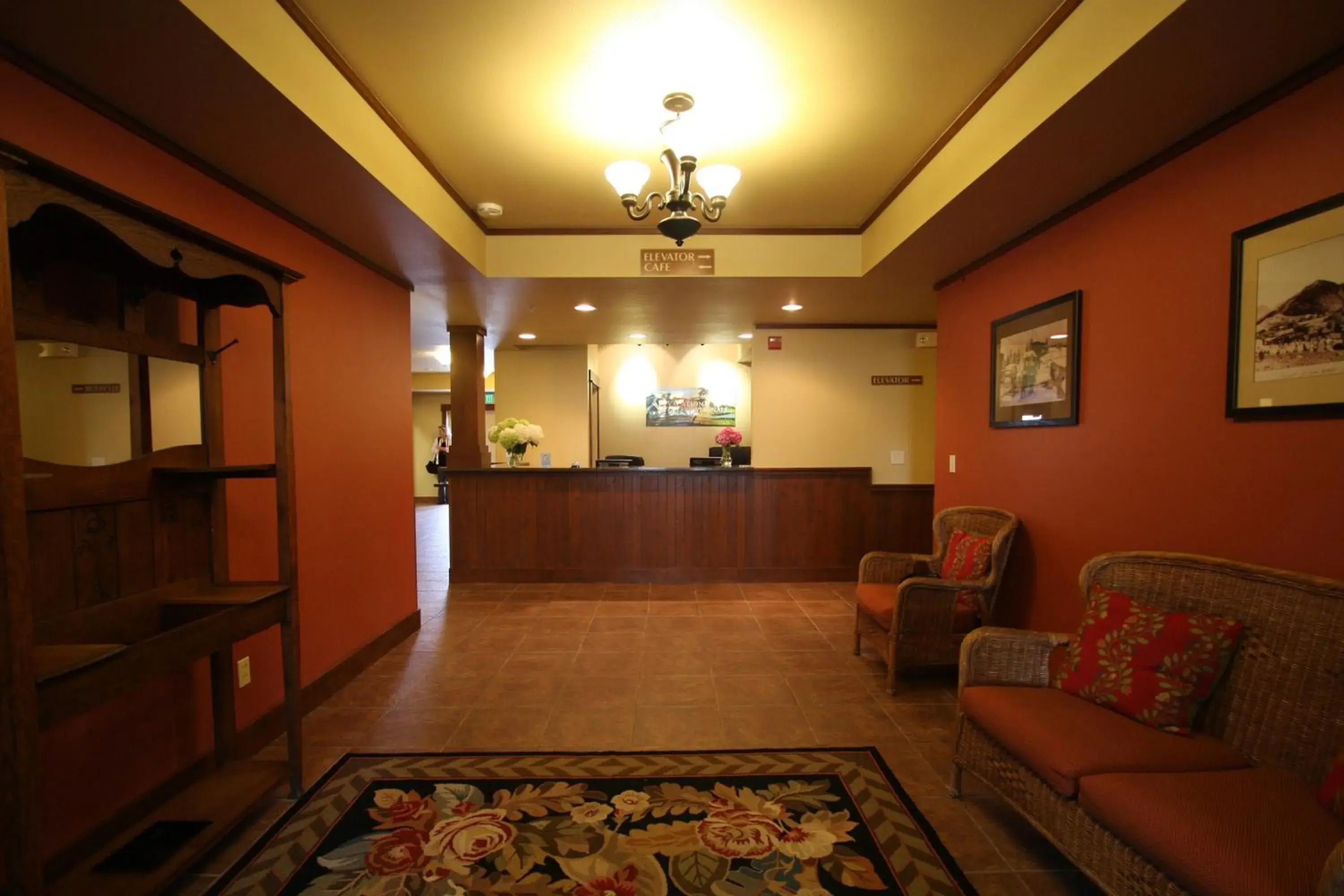 Lobby or reception in Homestead Resort Lobby or reception in Homestead Resort