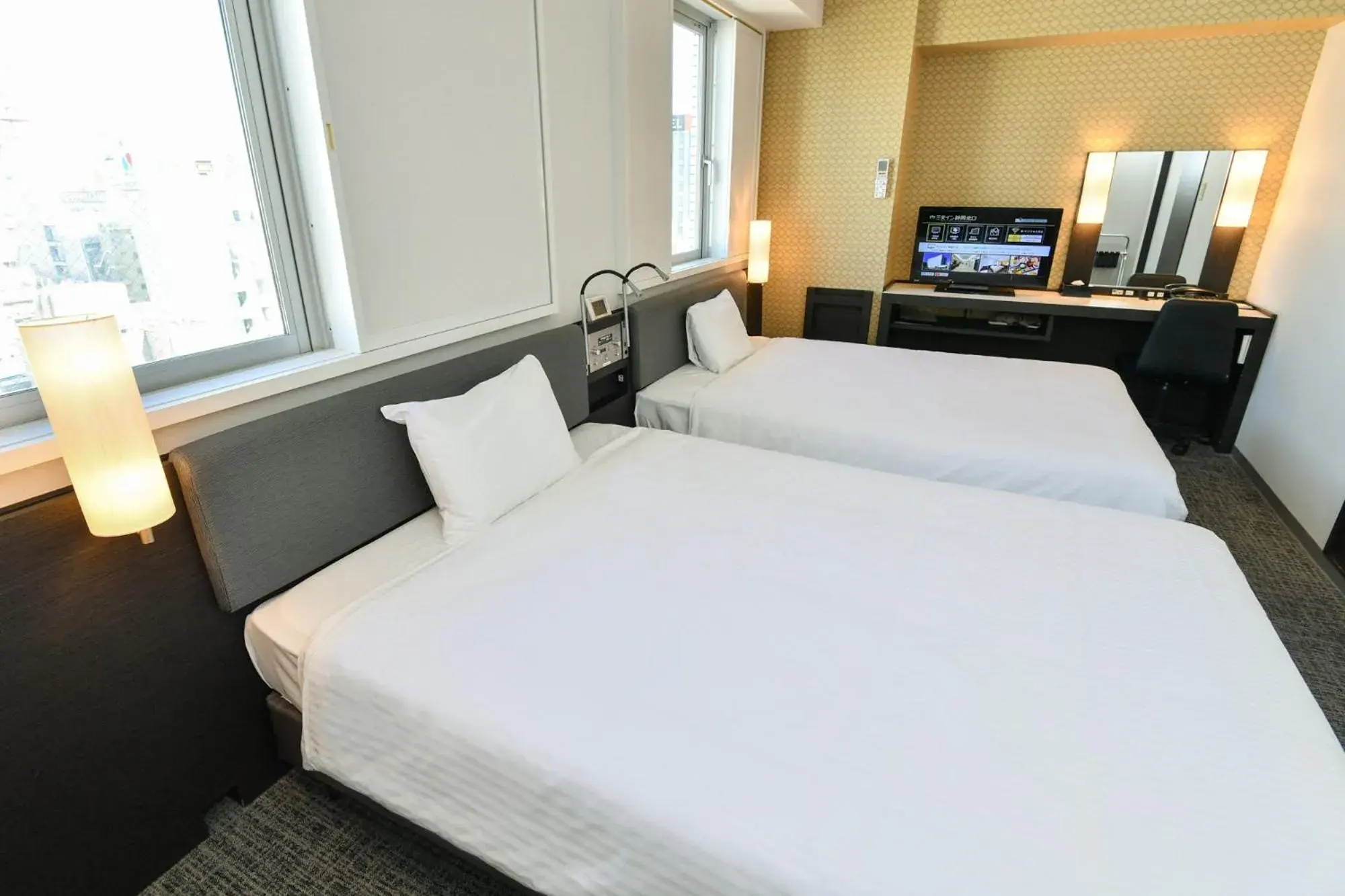 Photo of the whole room, Bed in Sanco Inn Shizuoka Kitaguchi Photo of the whole room, Bed in Sanco Inn Shizuoka Kitaguchi