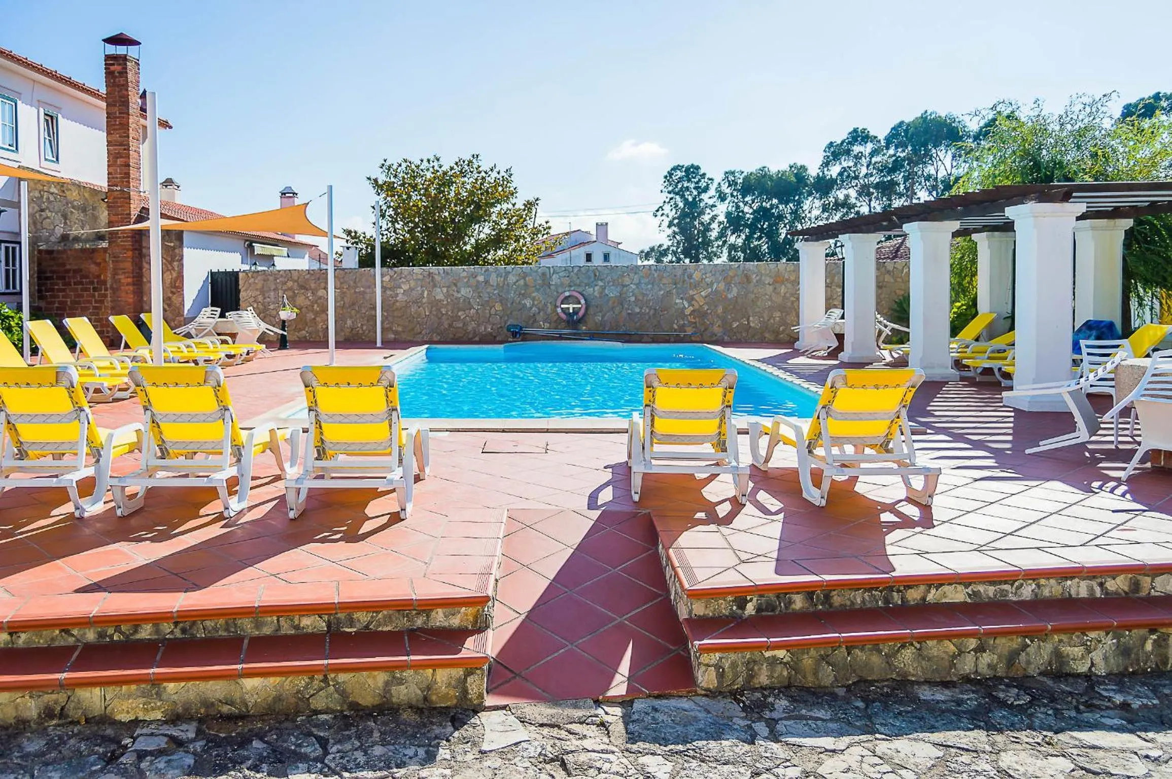 Swimming pool in Casa Da Padeira - Turismo Rural