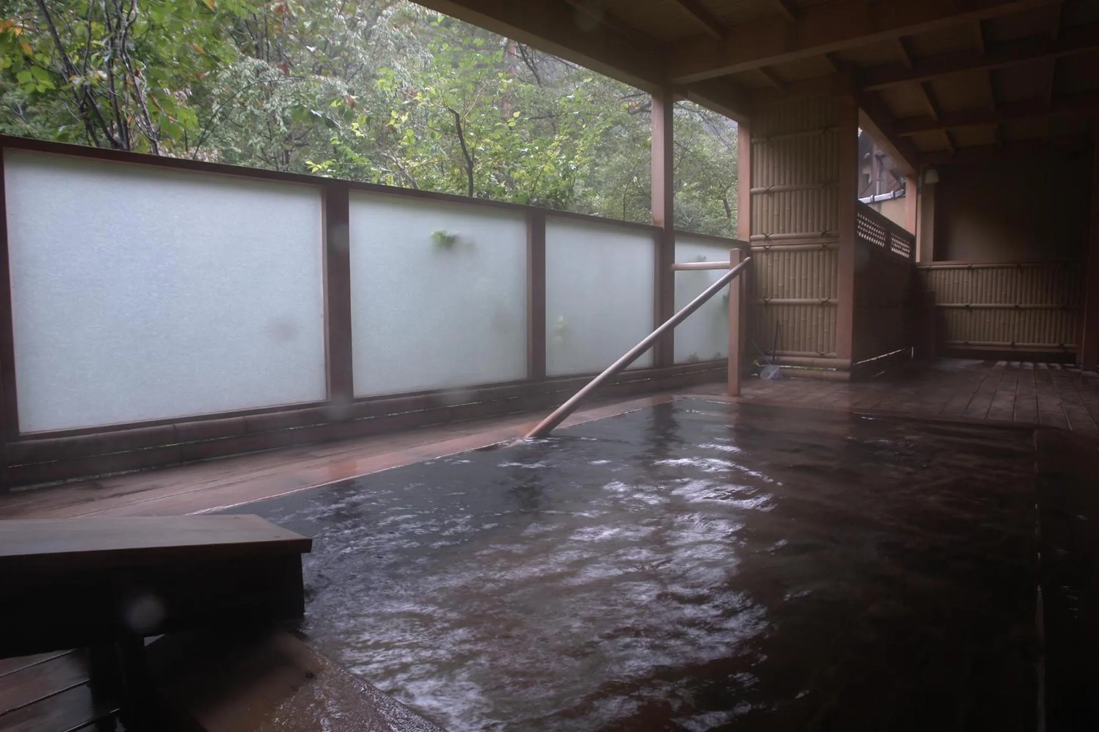 Hot Spring Bath in Kinseikan Seseragi
