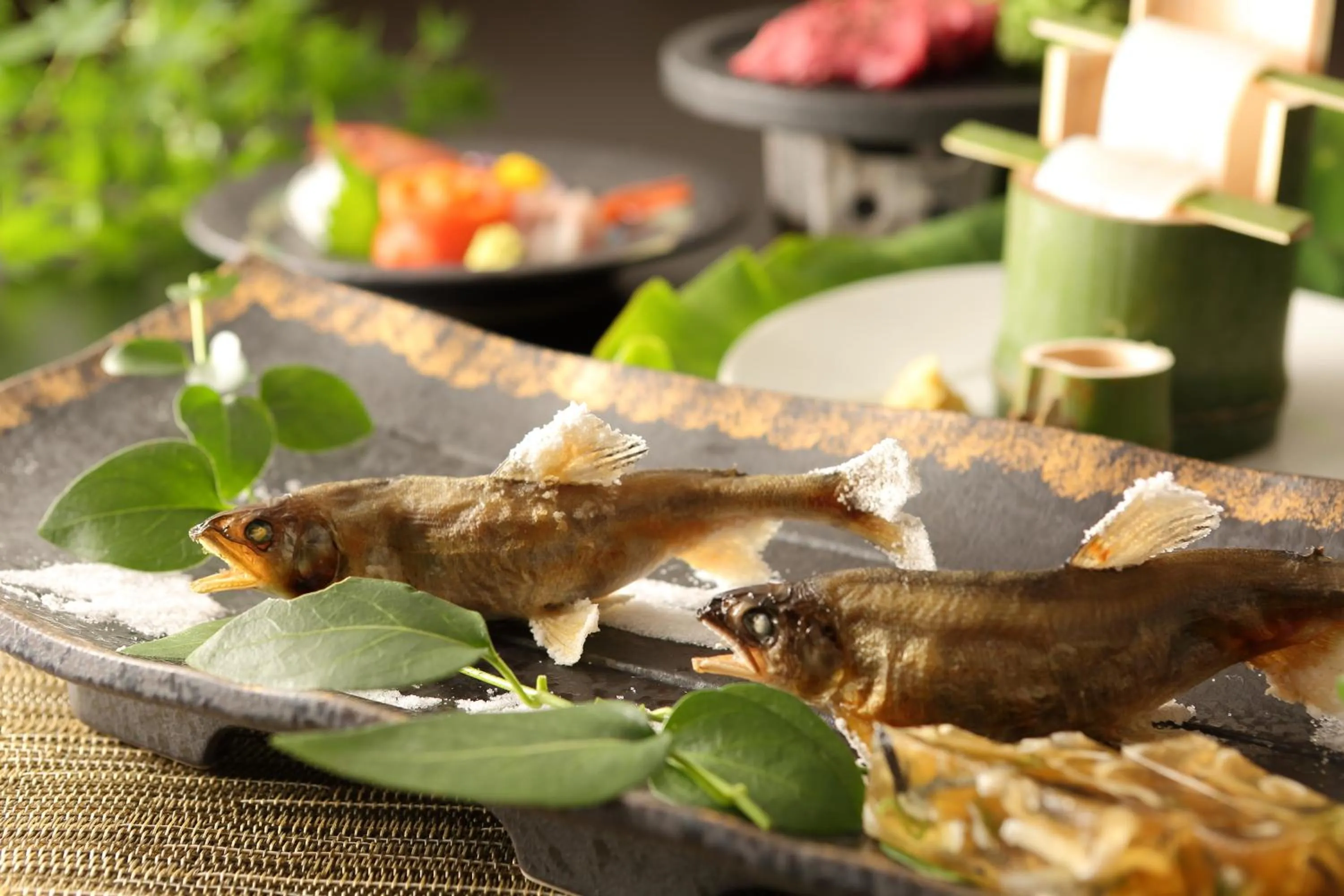 Dinner in Kinseikan Seseragi