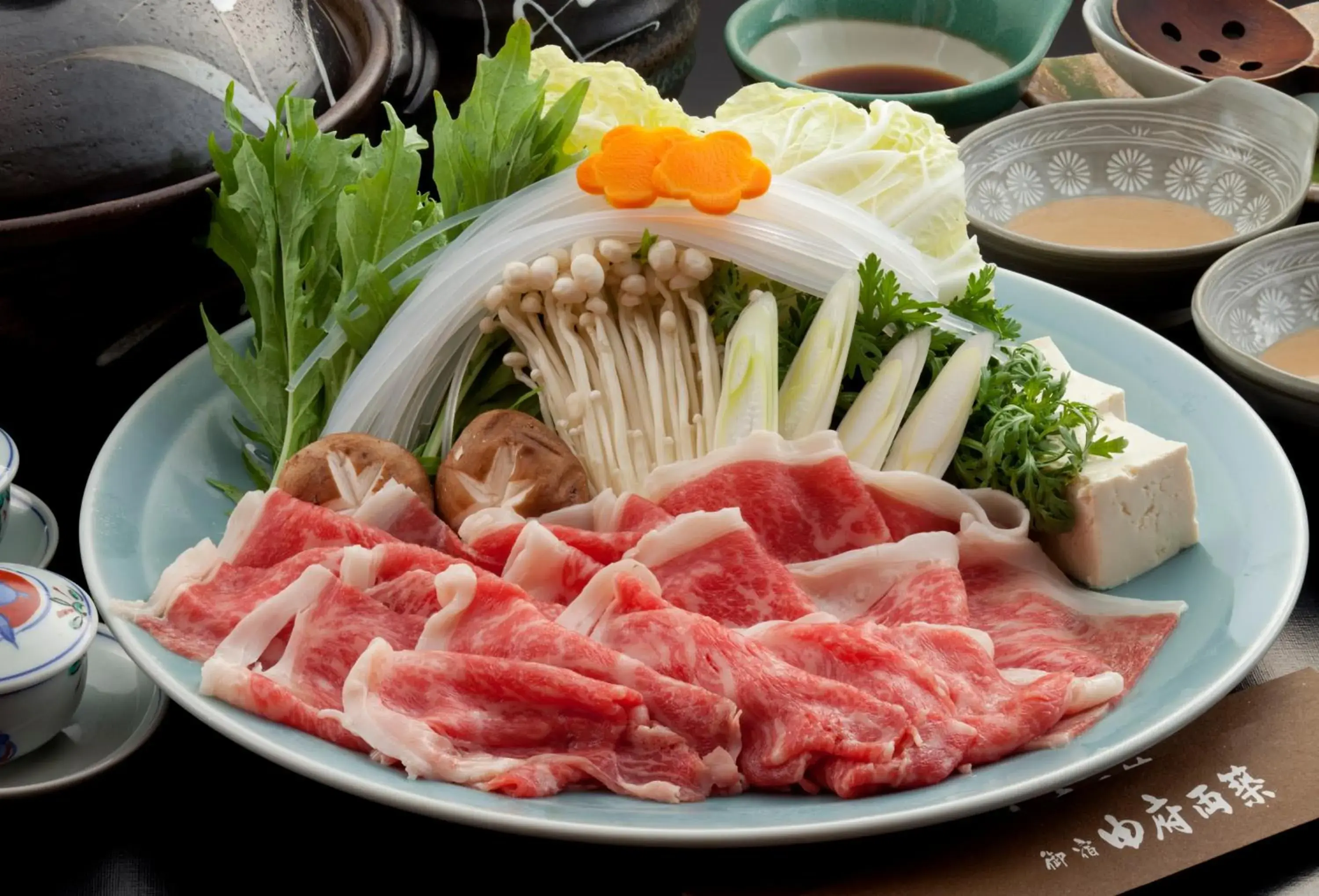 Food in Yufu Ryochiku Food in Yufu Ryochiku