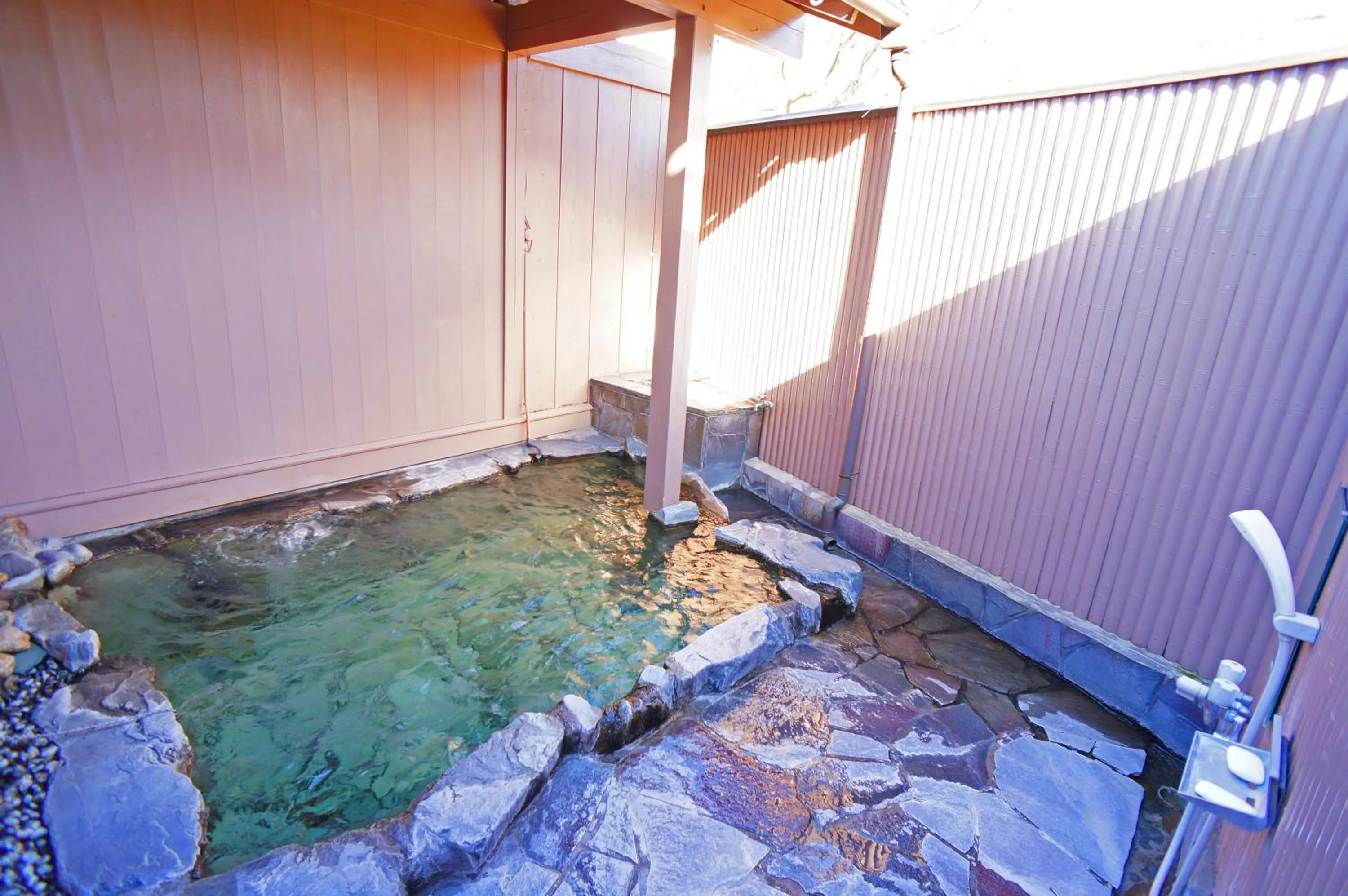 Hot Spring Bath in Yufu Ryochiku