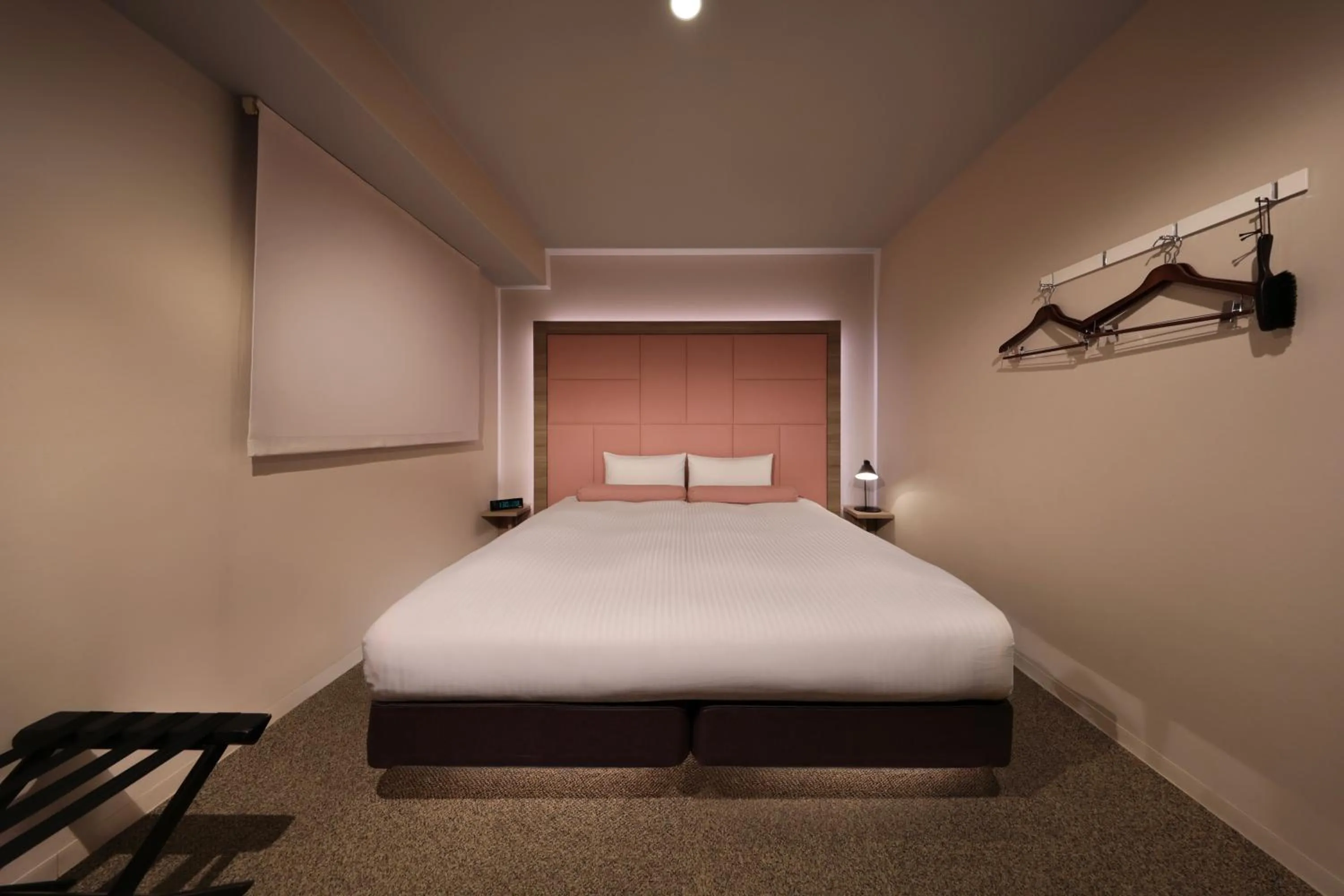 Bed in Doutonbori Crystal Hotel