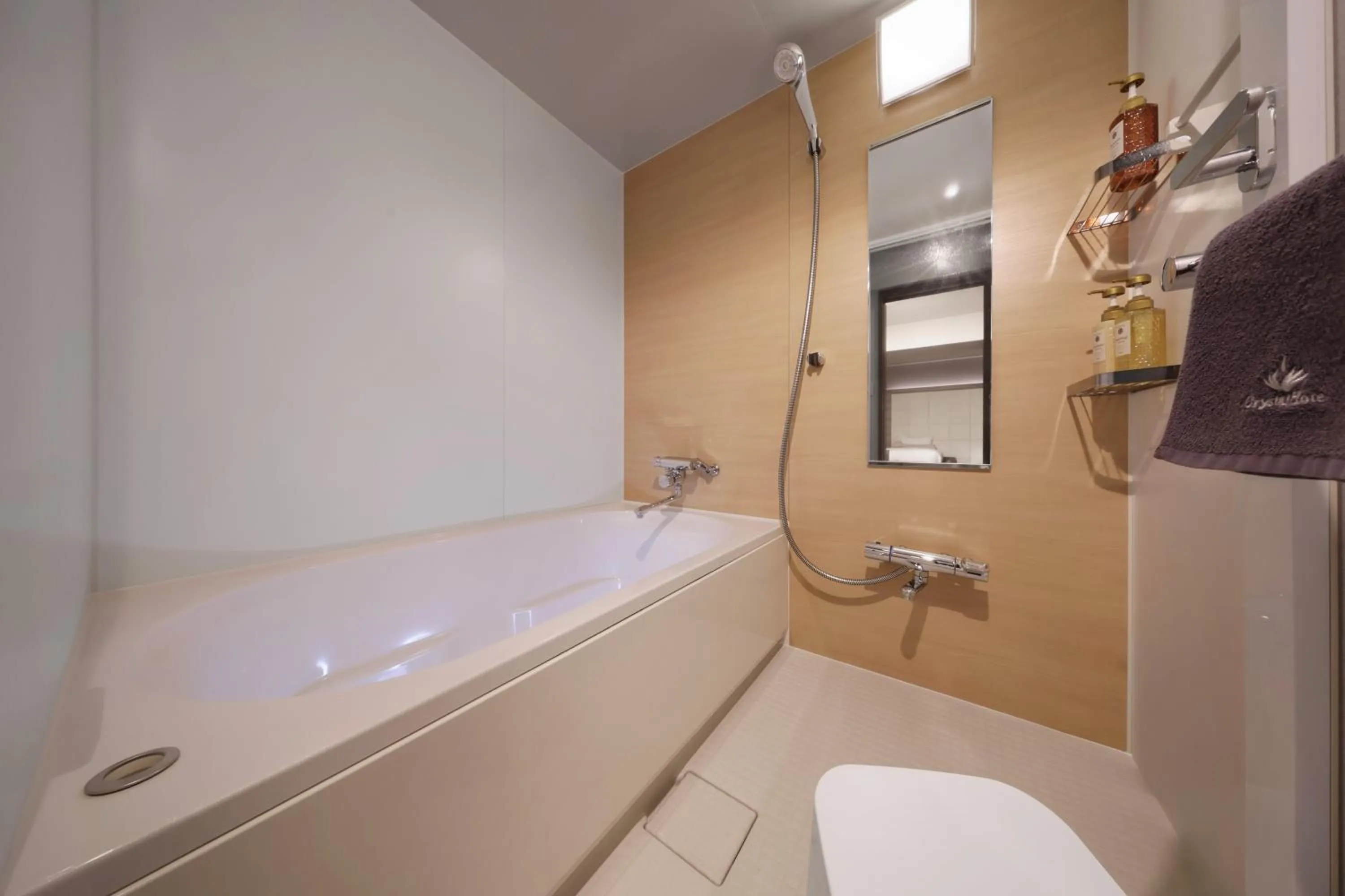 Bathroom in Doutonbori Crystal Hotel