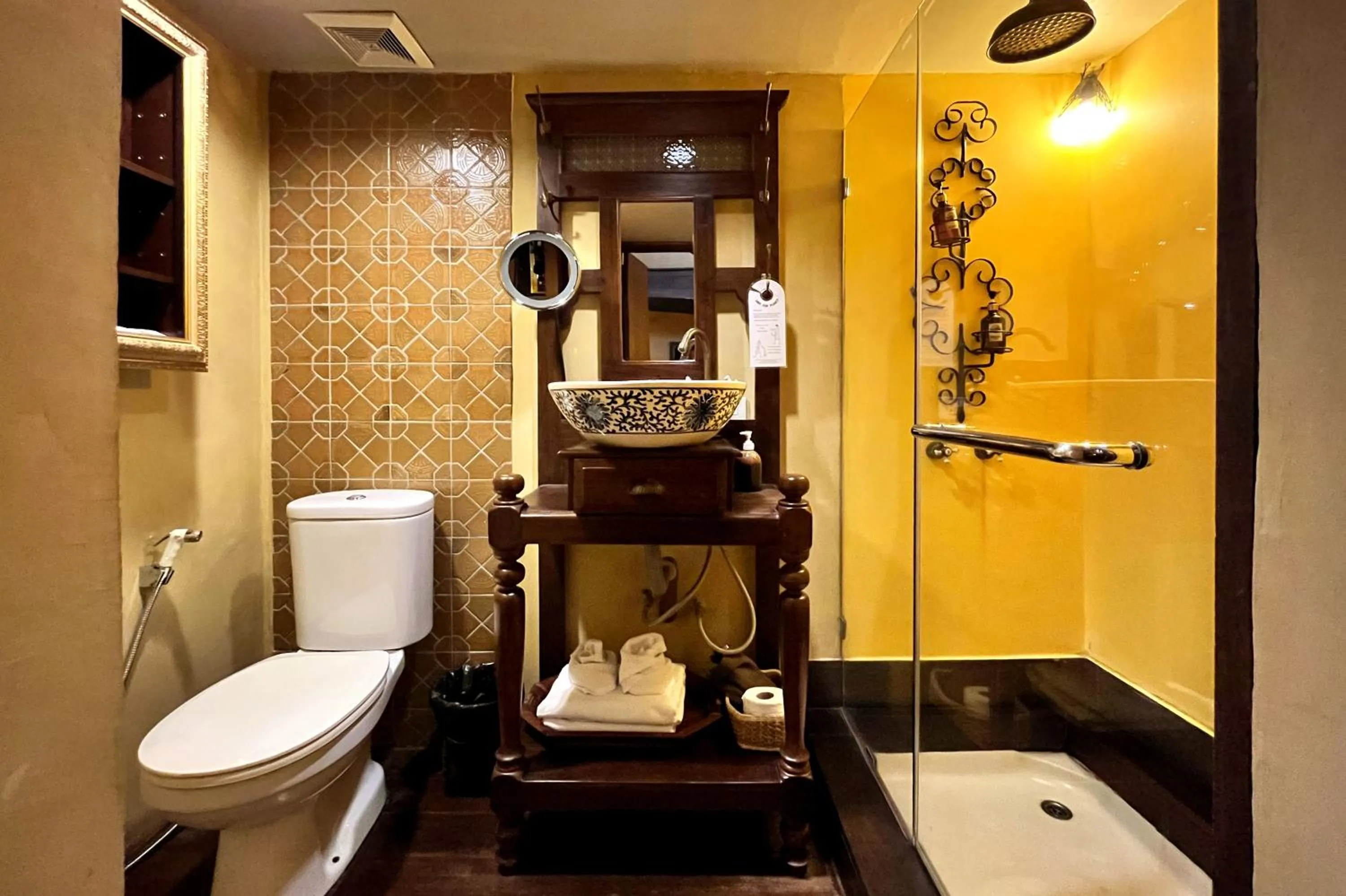 Bathroom in Old Capital Bike Inn - SHA Certified