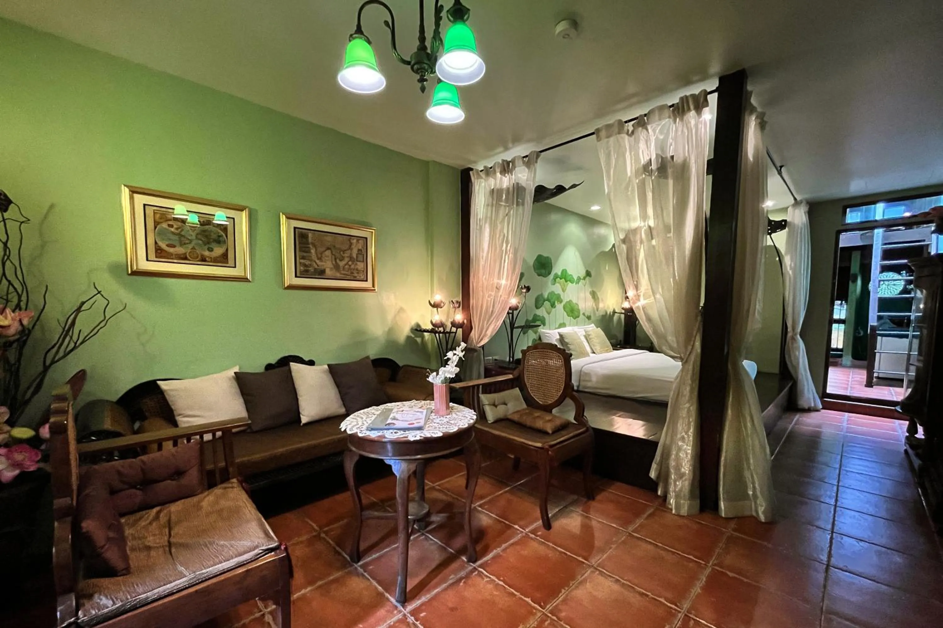 Bedroom, Bed in Old Capital Bike Inn - SHA Certified