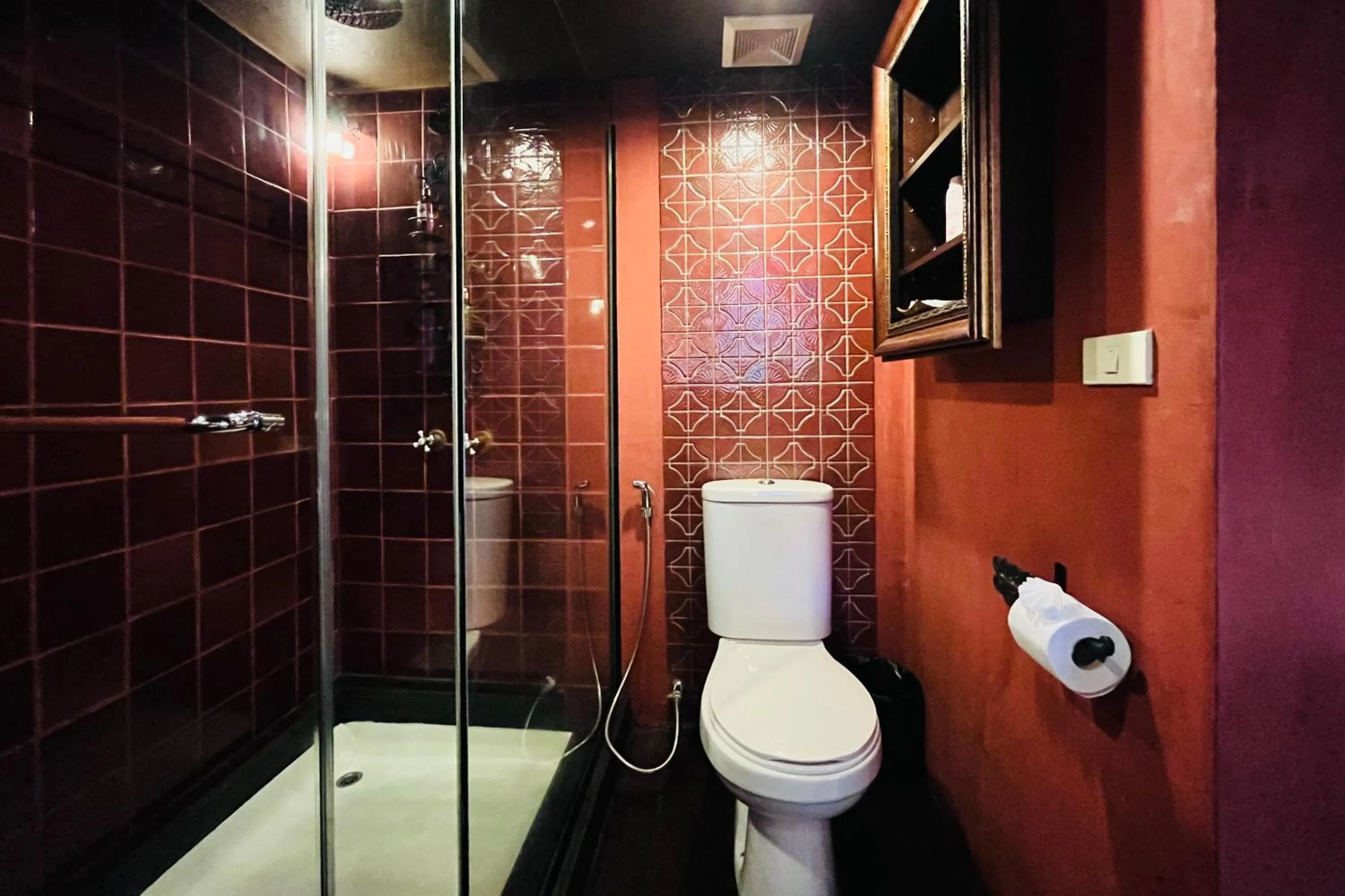 Bathroom in Old Capital Bike Inn - SHA Certified