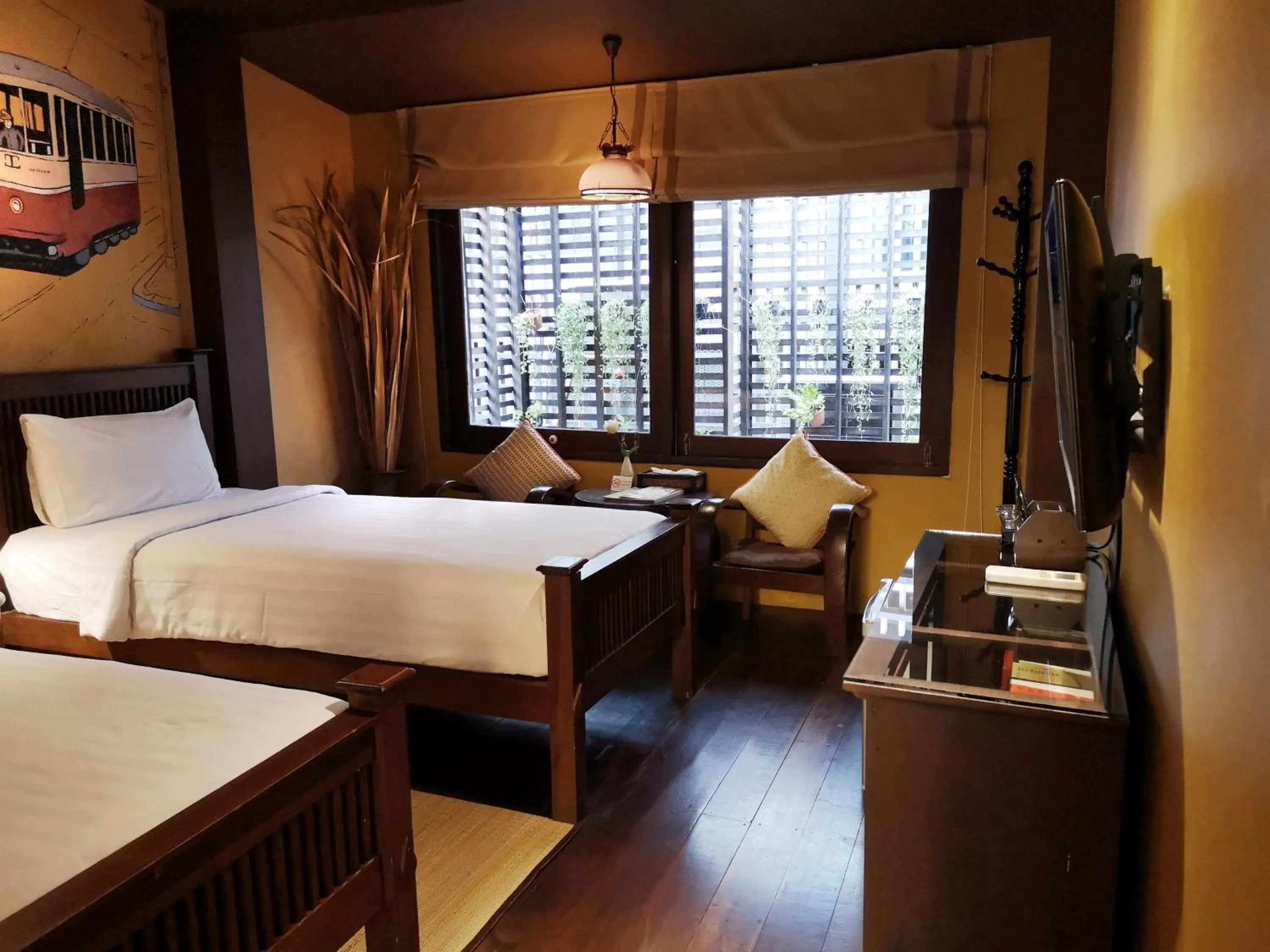 Bedroom, Bed in Old Capital Bike Inn - SHA Certified