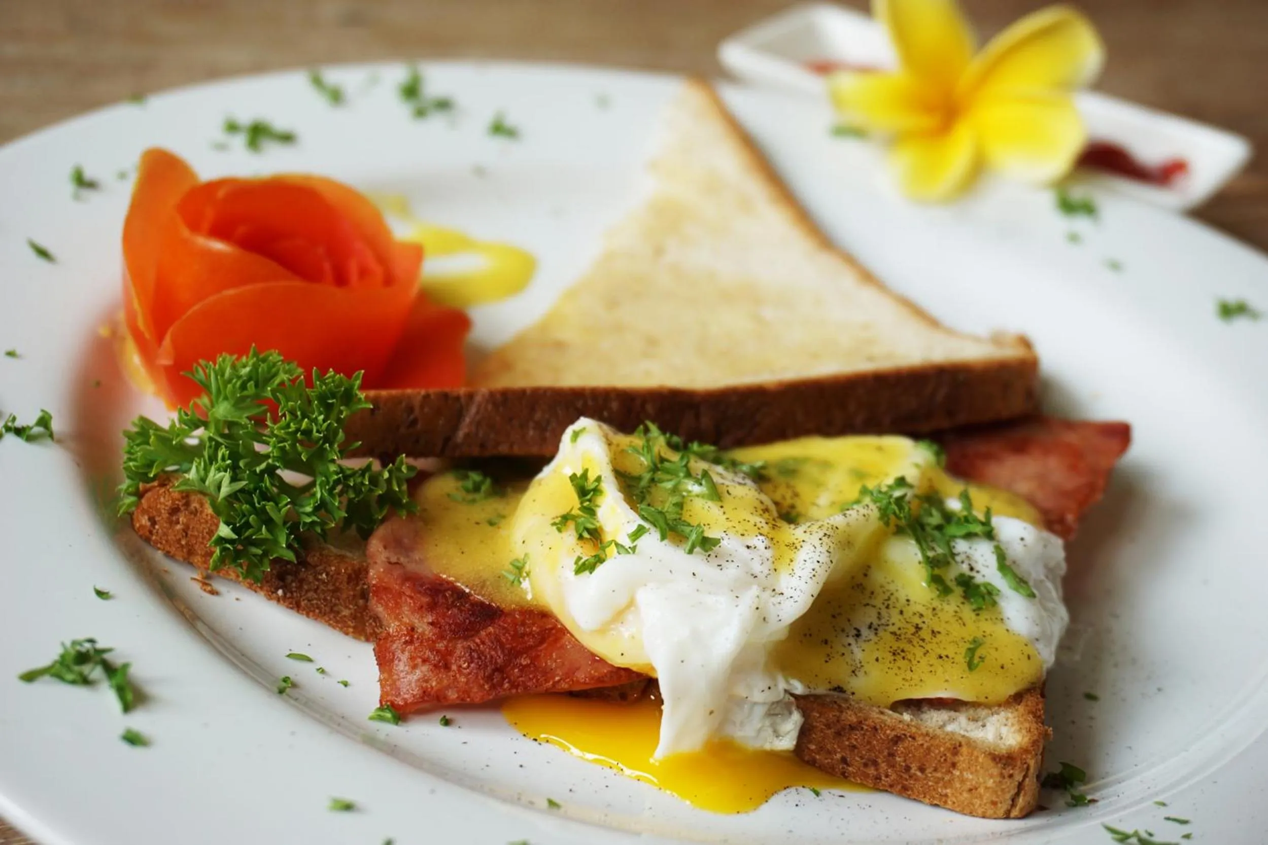 Food in La Belle Villa