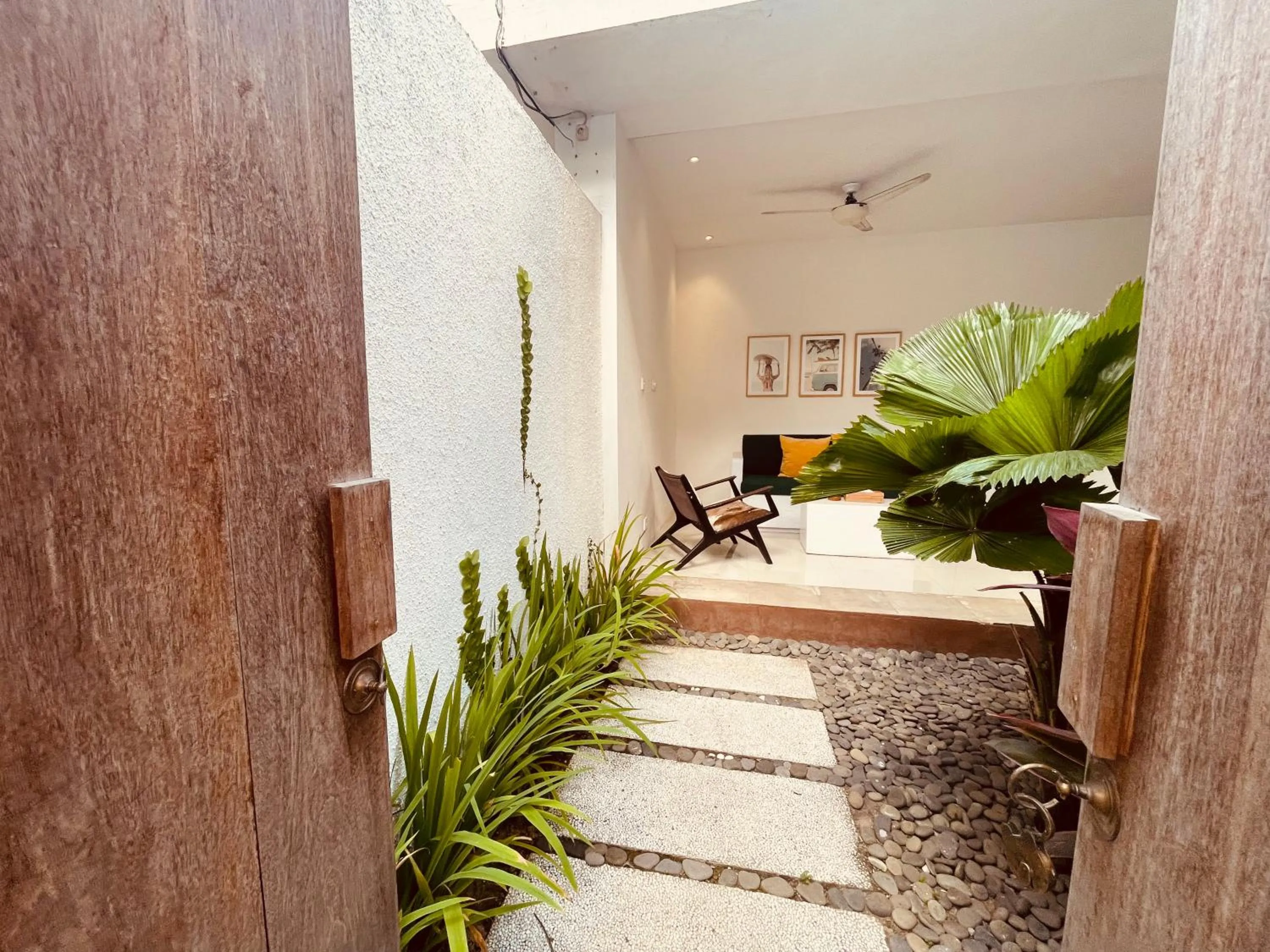 Living room in La Belle Villa