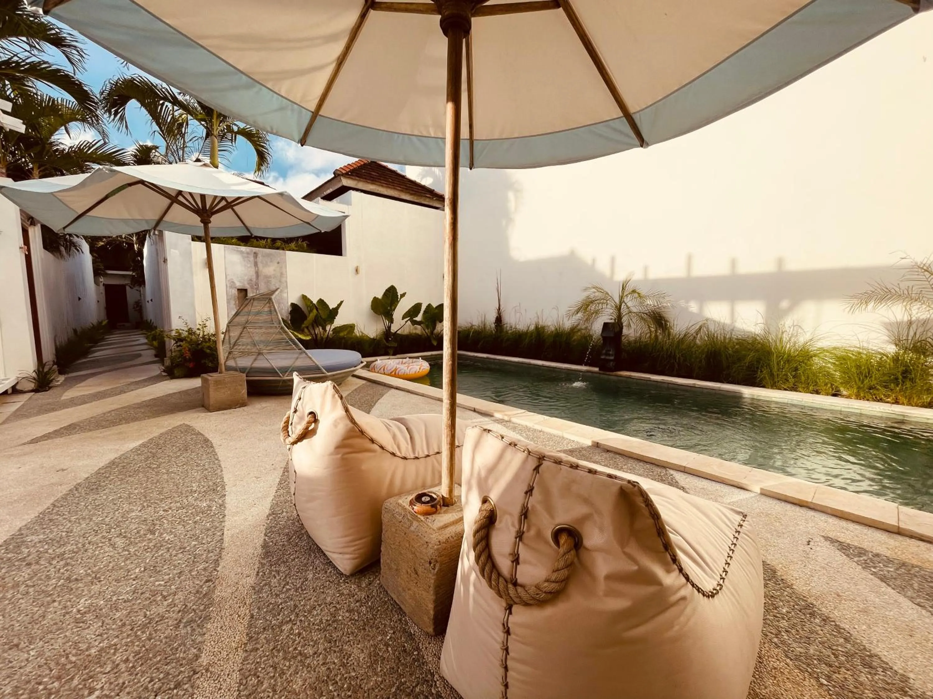 Seating area in La Belle Villa