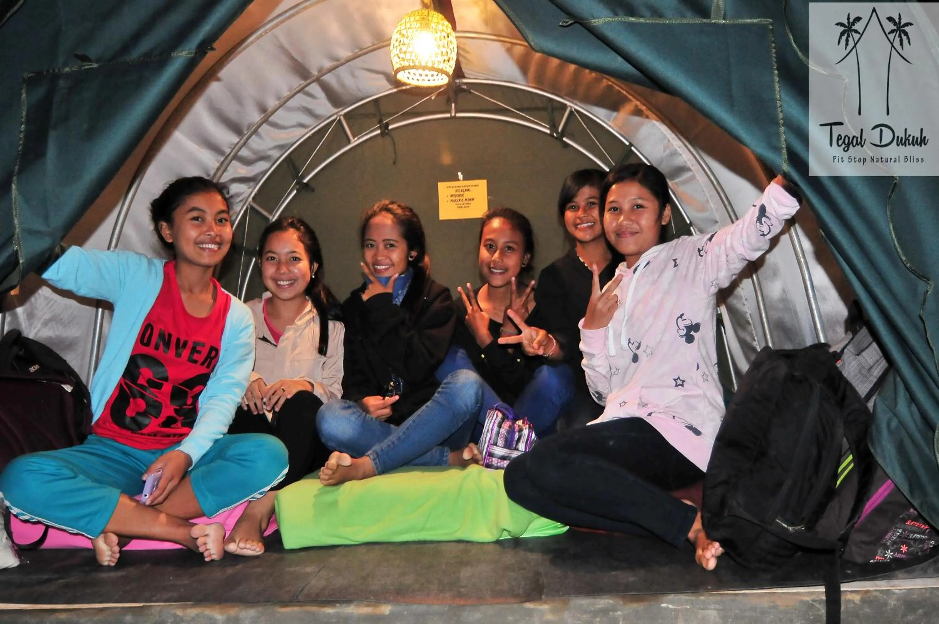 People in Tegal Dukuh Camp