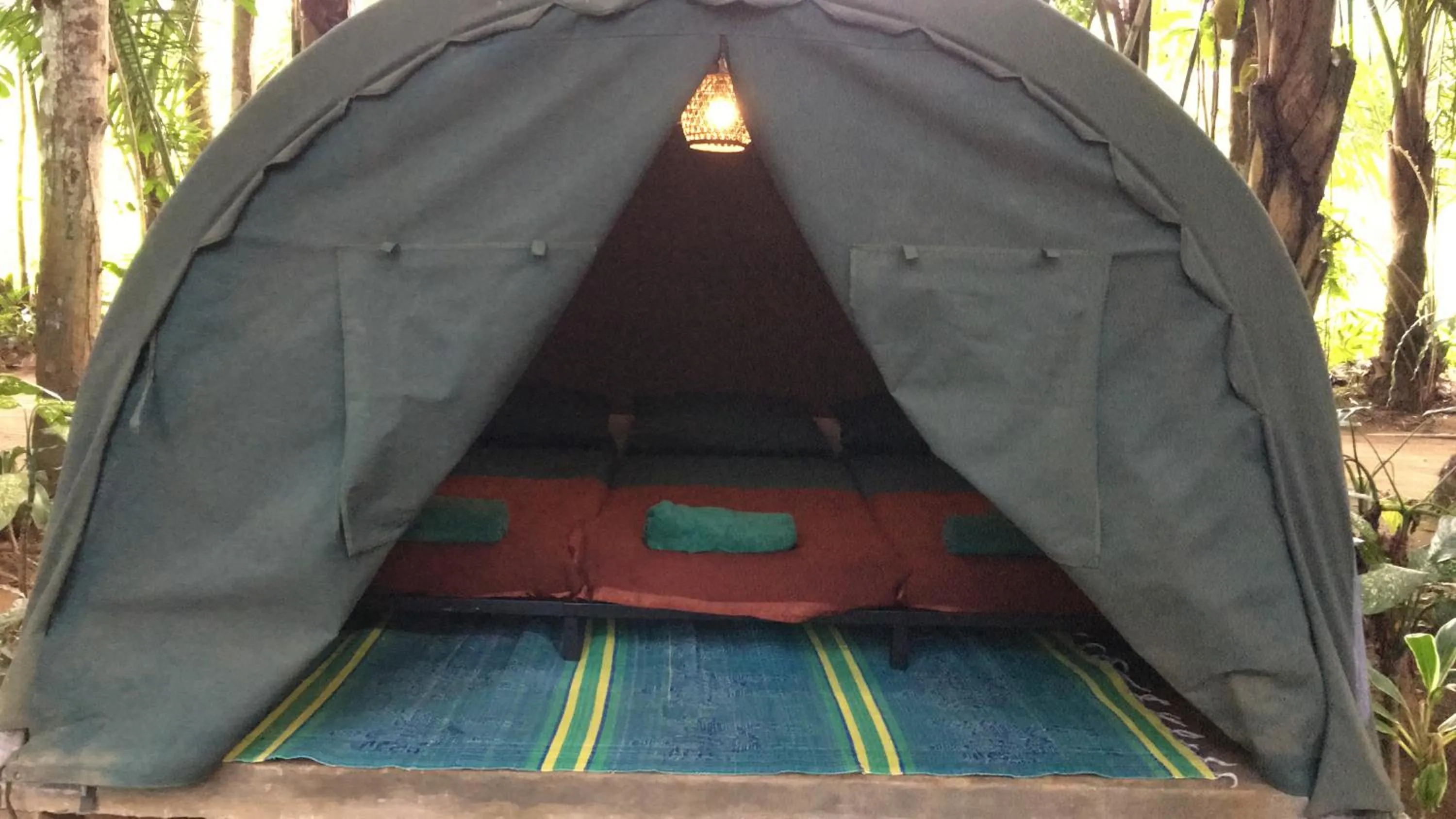 Bed in Tegal Dukuh Camp