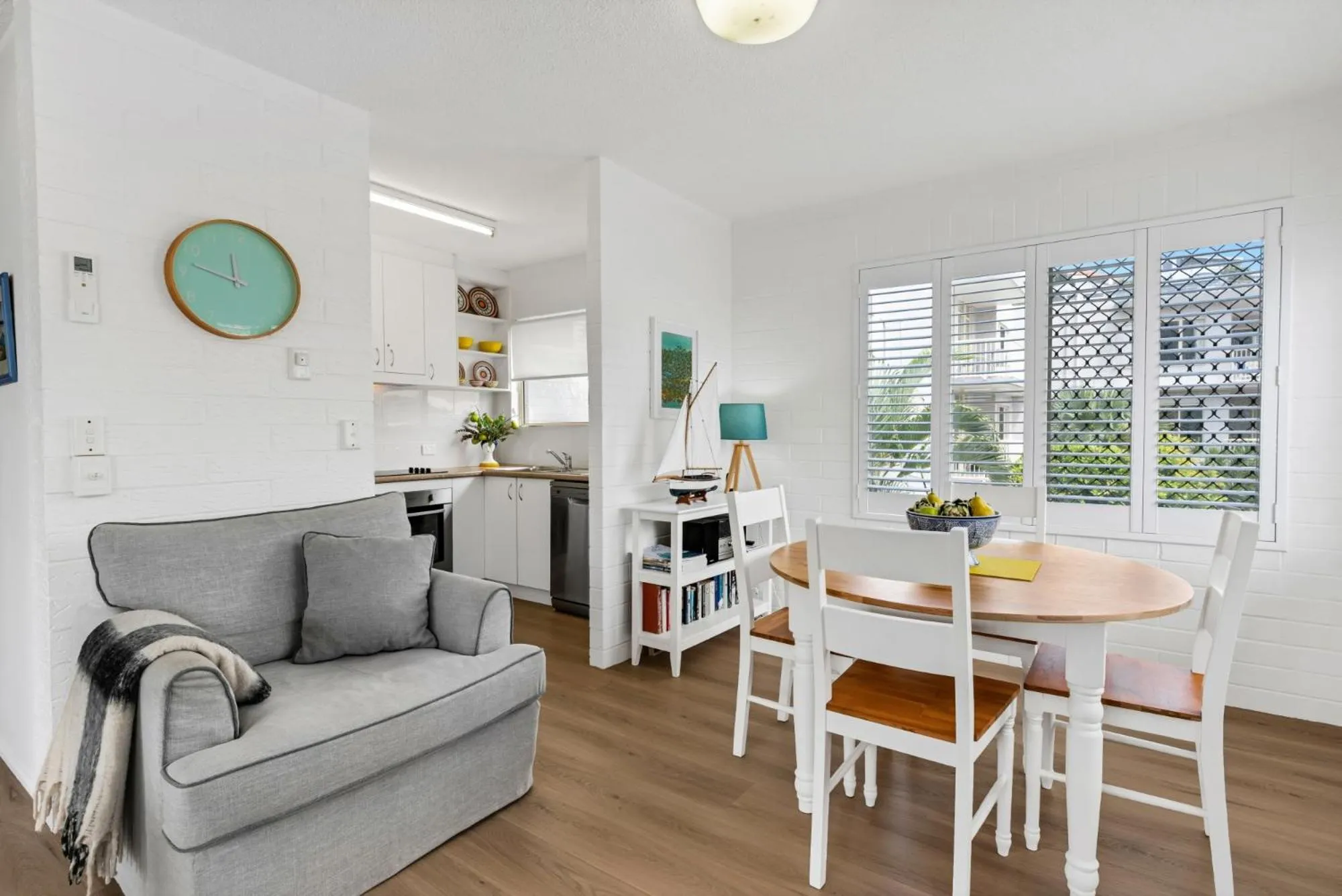 Dining area in Surf Dance Apartments