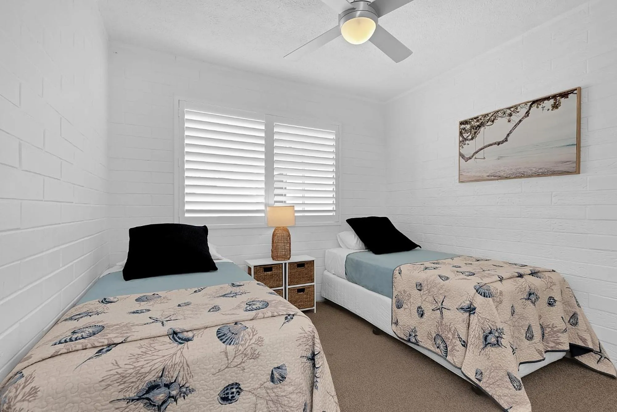 Bedroom, Bed in Surf Dance Apartments