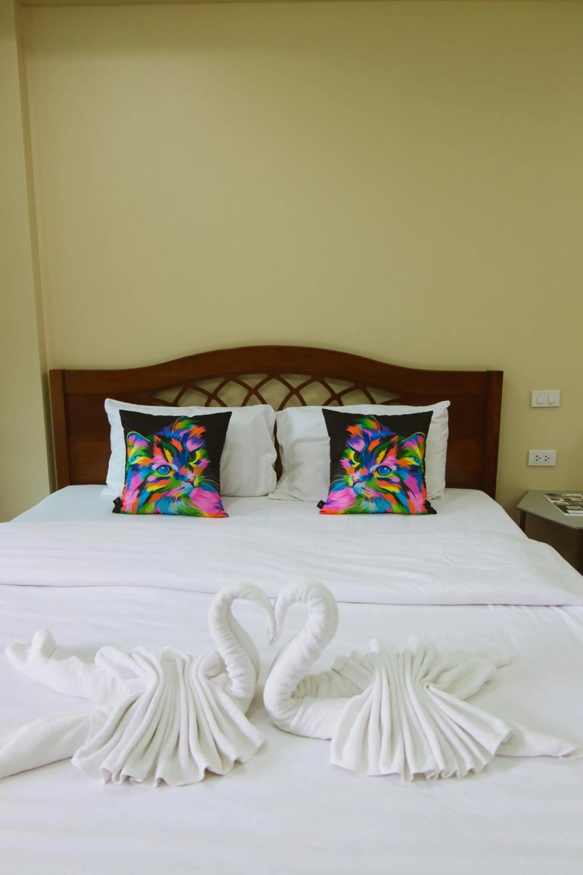 Bed in Akantuka Homestay