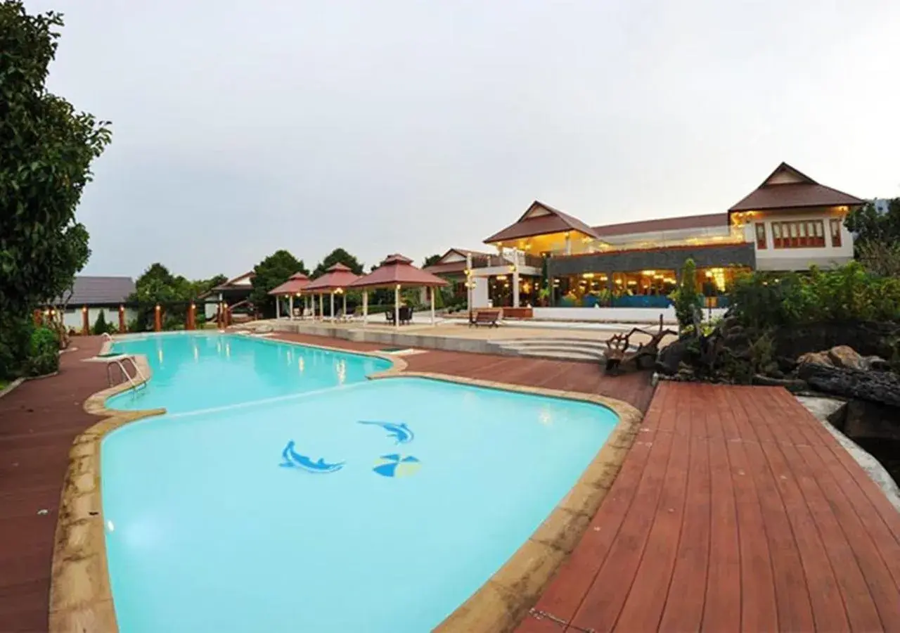 Swimming pool in Akantuka Homestay Swimming pool in Akantuka Homestay