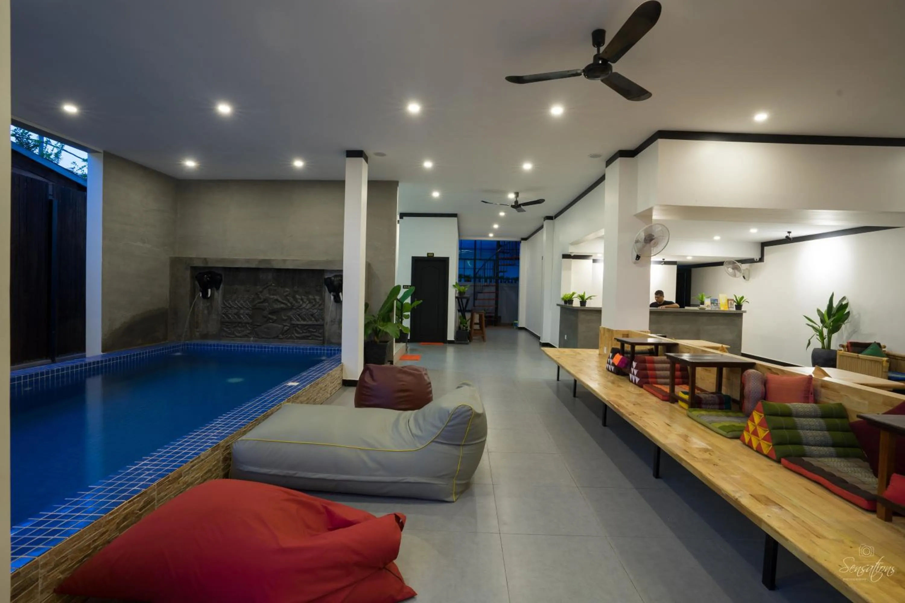 Patio in Noni Tree Hostel