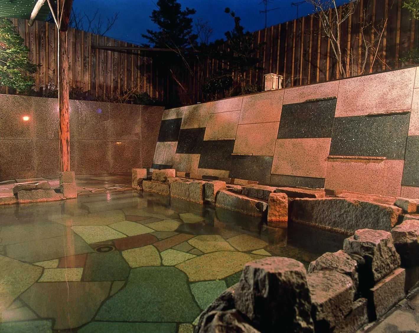 Hot Spring Bath in Hotel Grand Toya