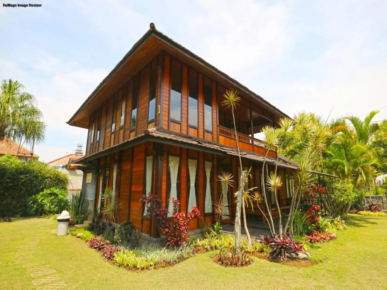 Bird's eye view in Villa Gardenia Bandung