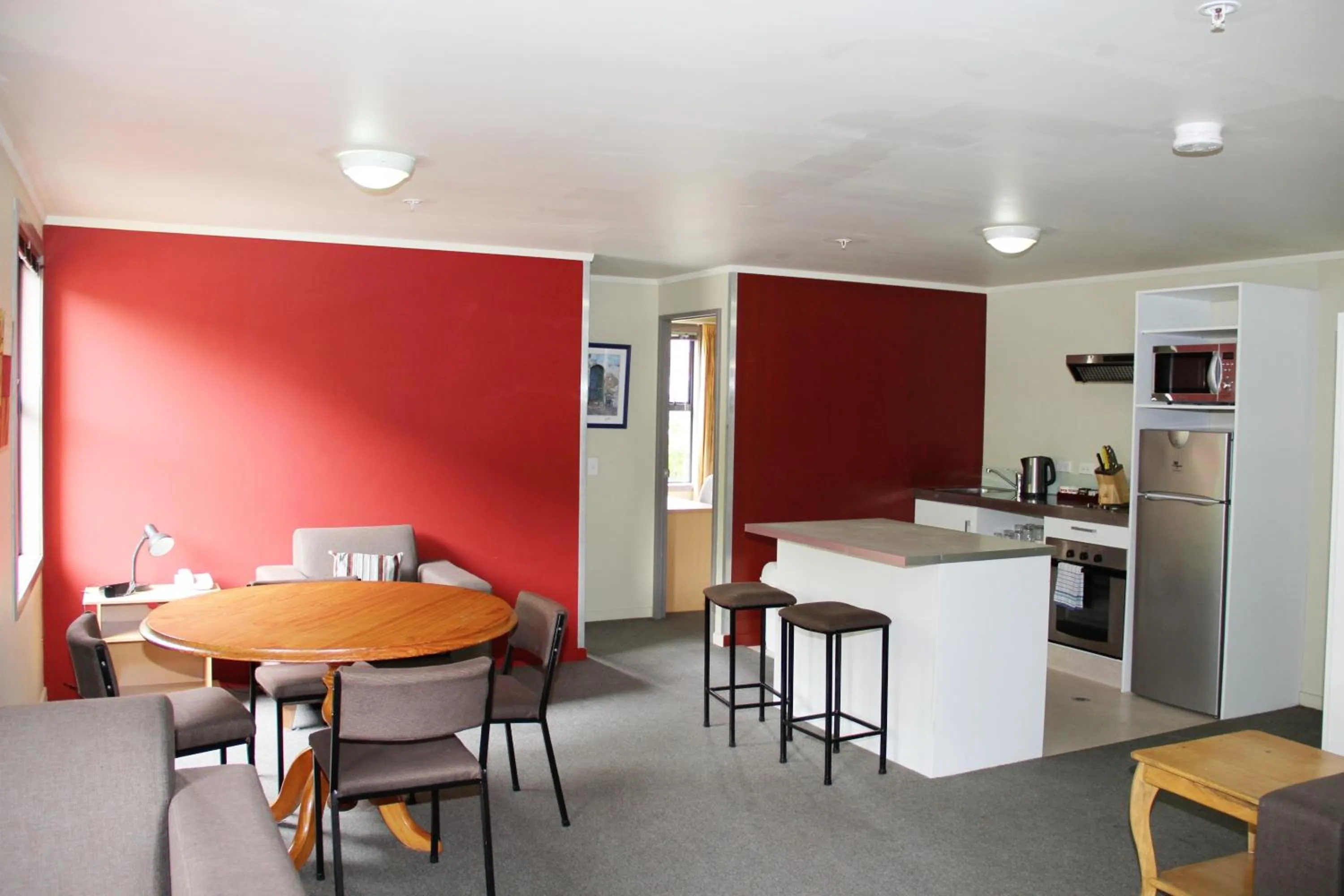 Kitchen or kitchenette in Nikau Apartments