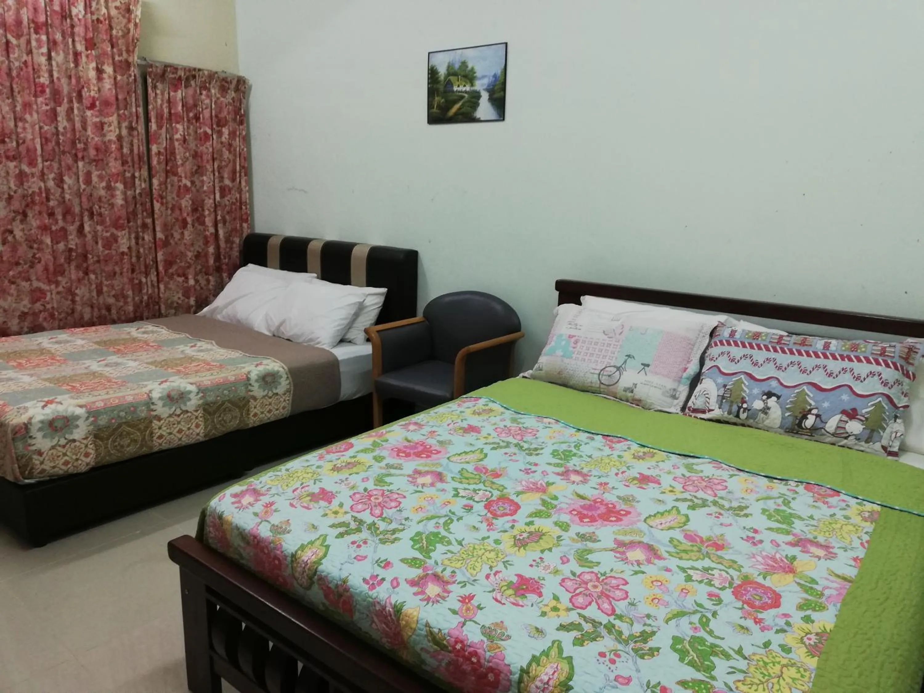 Bed in Daisyinn Budget Hotel Kuala Terengganu