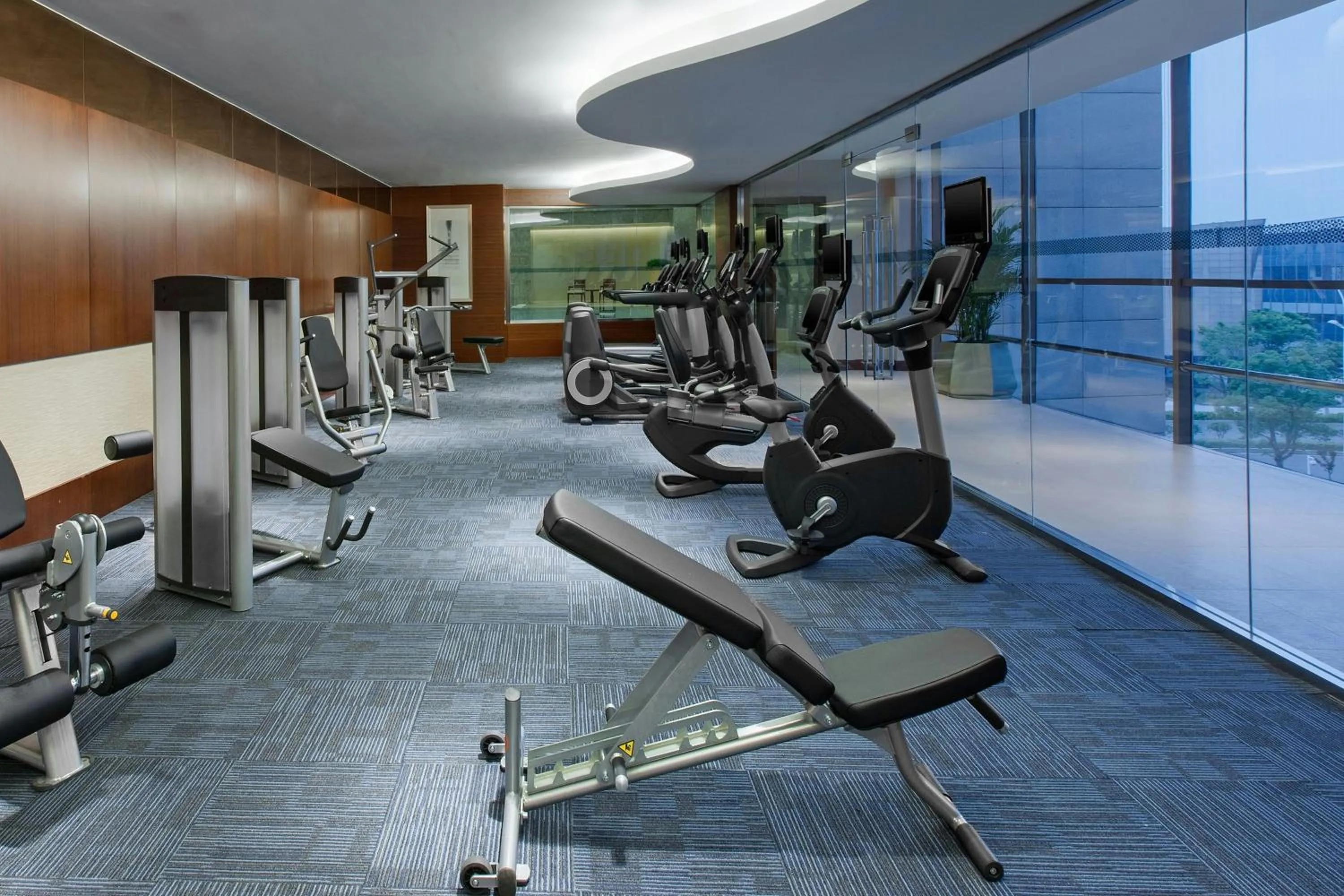Fitness centre/facilities in Four Points by Sheraton Suzhou