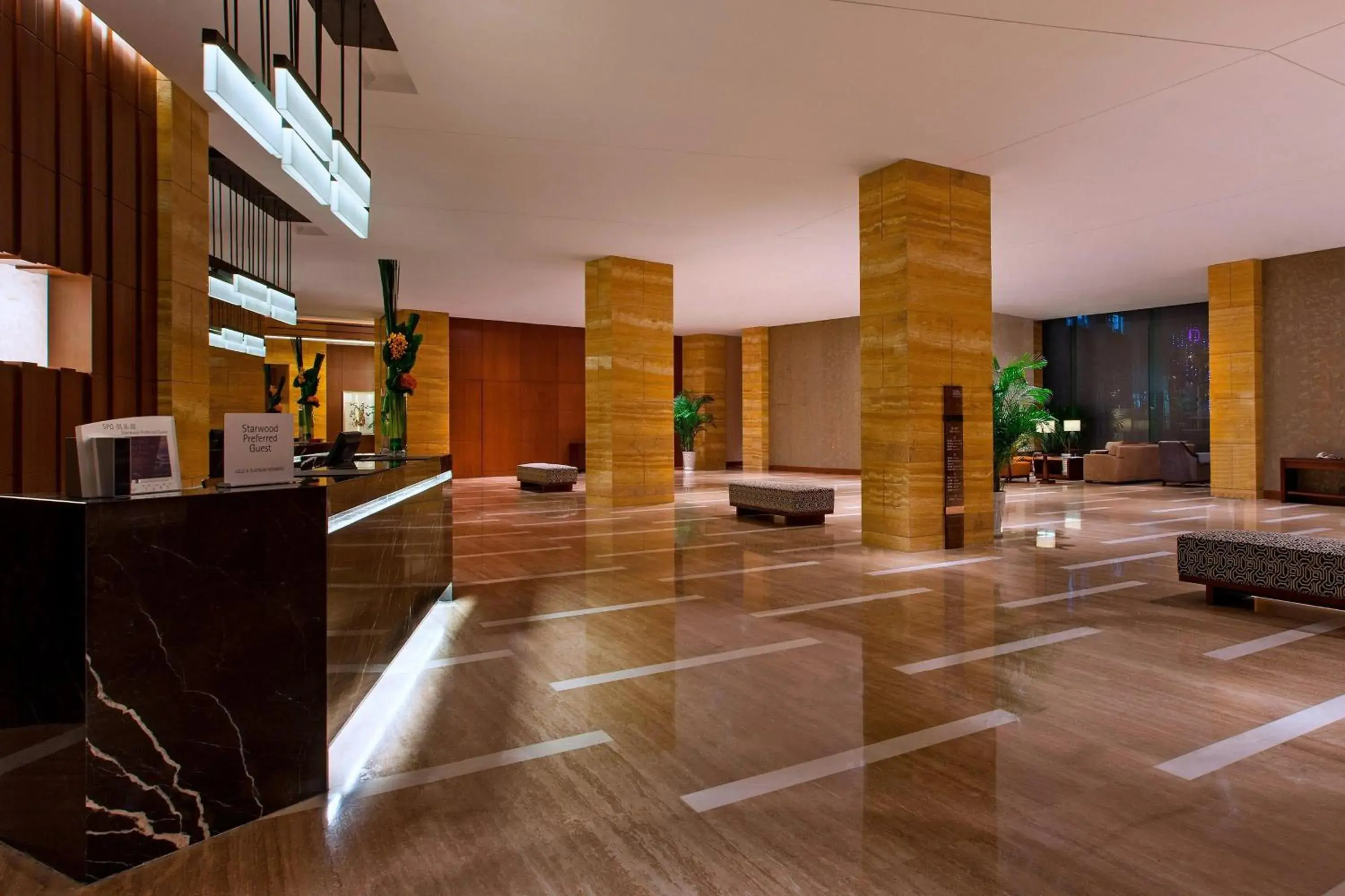 Lobby or reception in Four Points by Sheraton Suzhou Lobby or reception in Four Points by Sheraton Suzhou