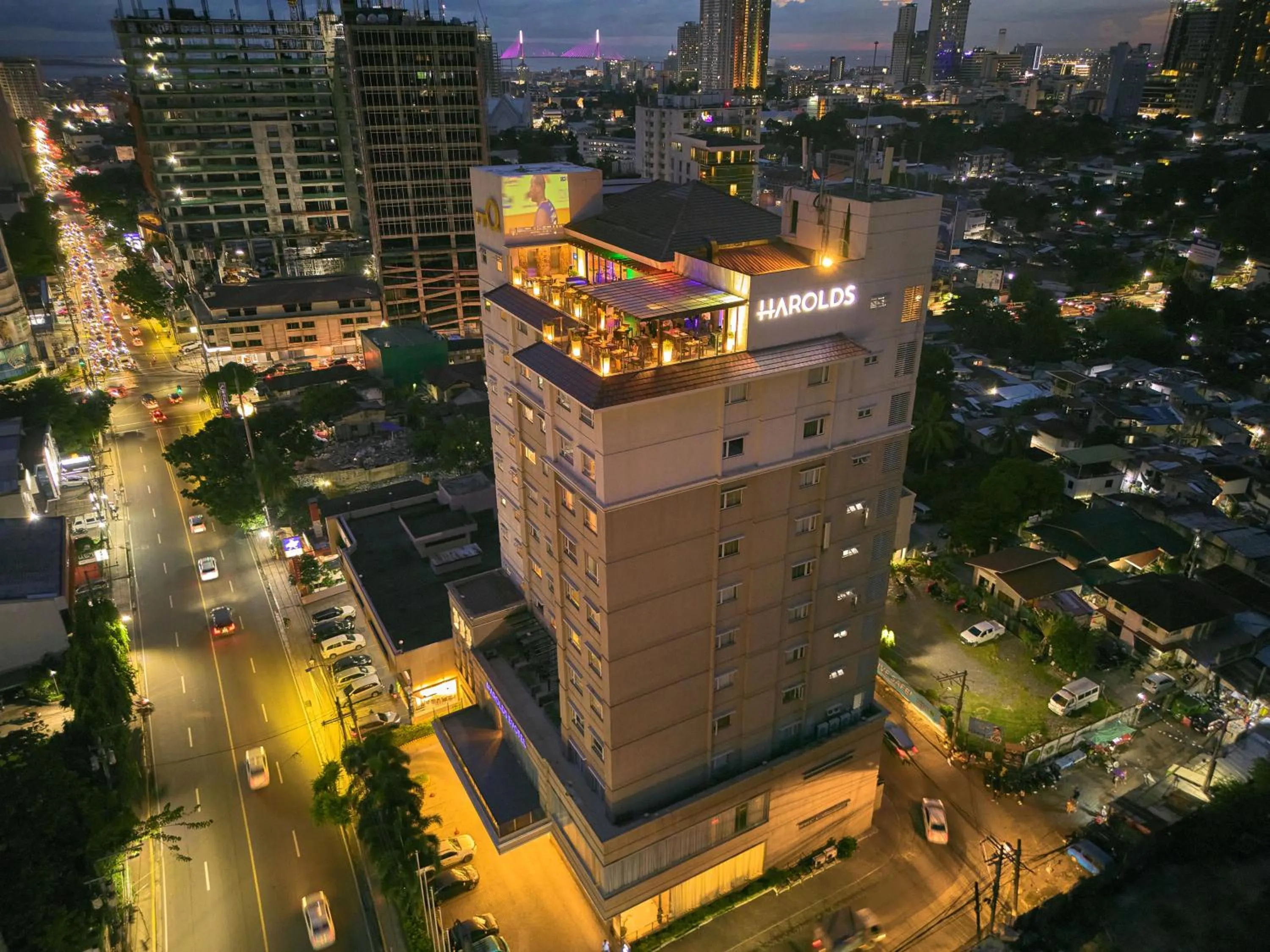 Property building in Harolds Hotel Cebu