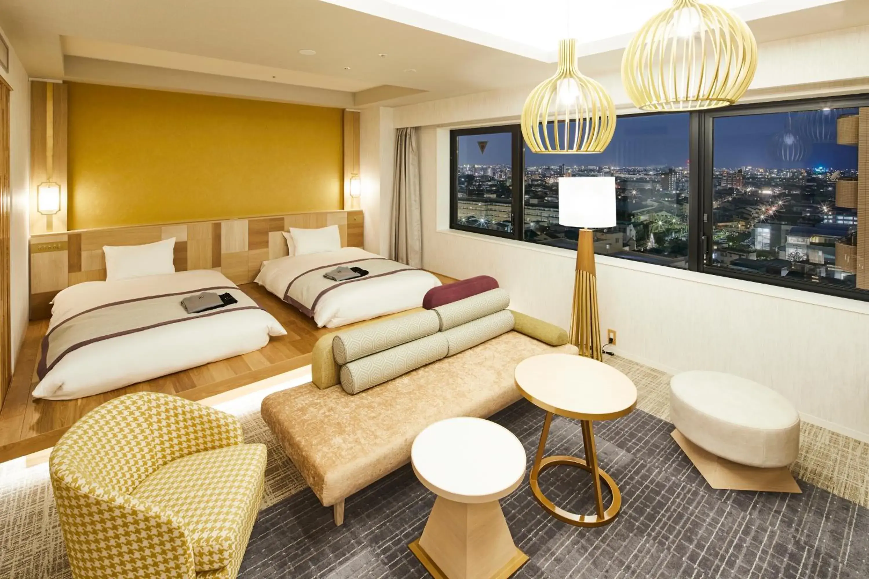 View (from property/room), Bed in Hotel Intergate Kanazawa View (from property/room), Bed in Hotel Intergate Kanazawa