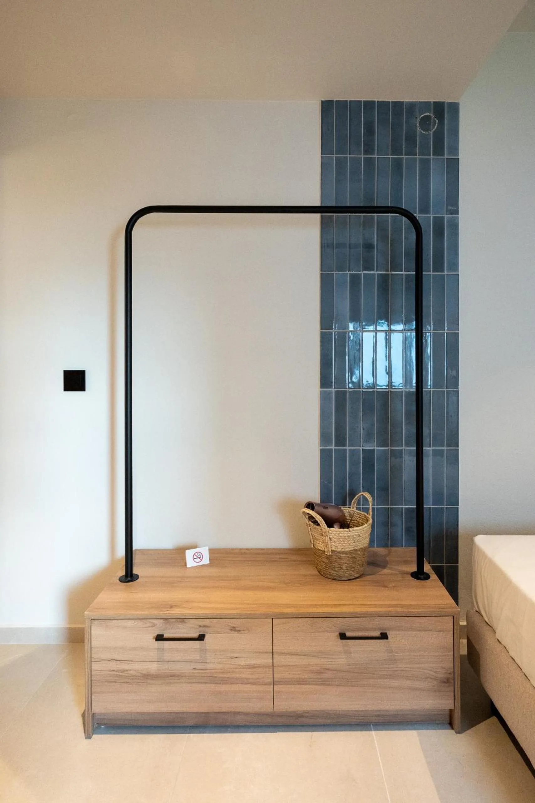 Bed in Psaras Apartments