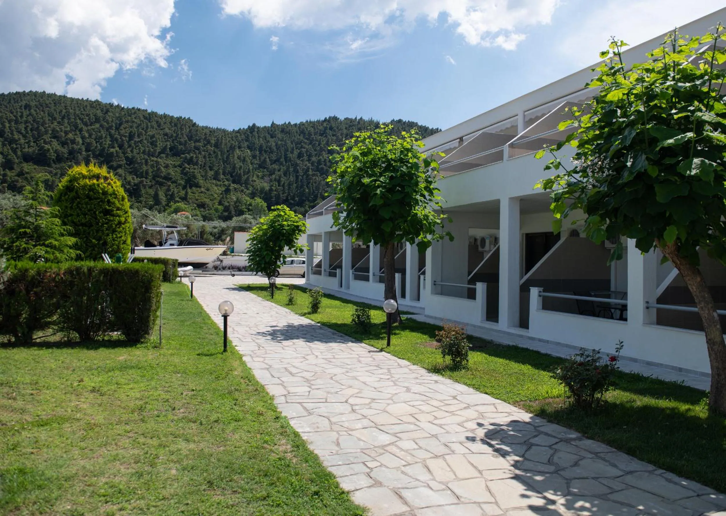 Garden in Hotel Rema