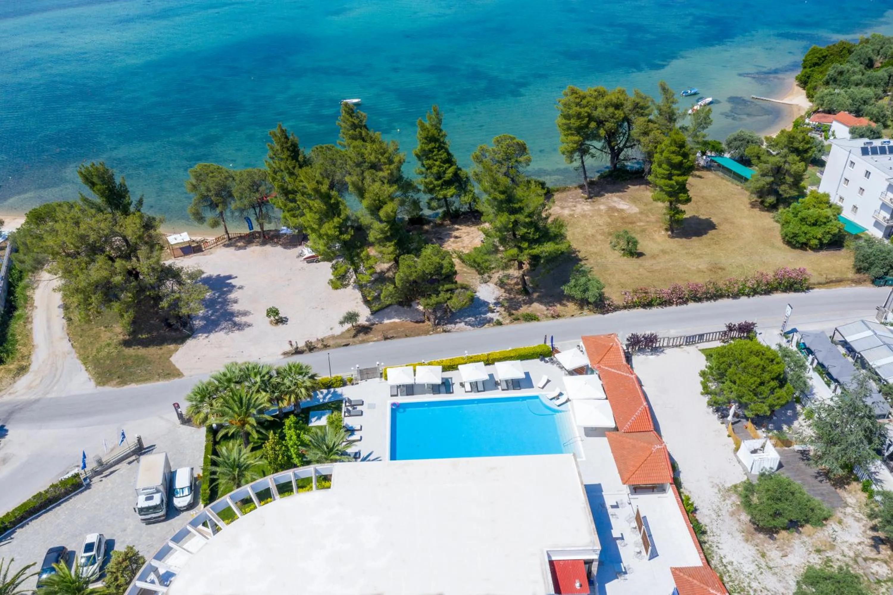 Bird's eye view in Hotel Rema