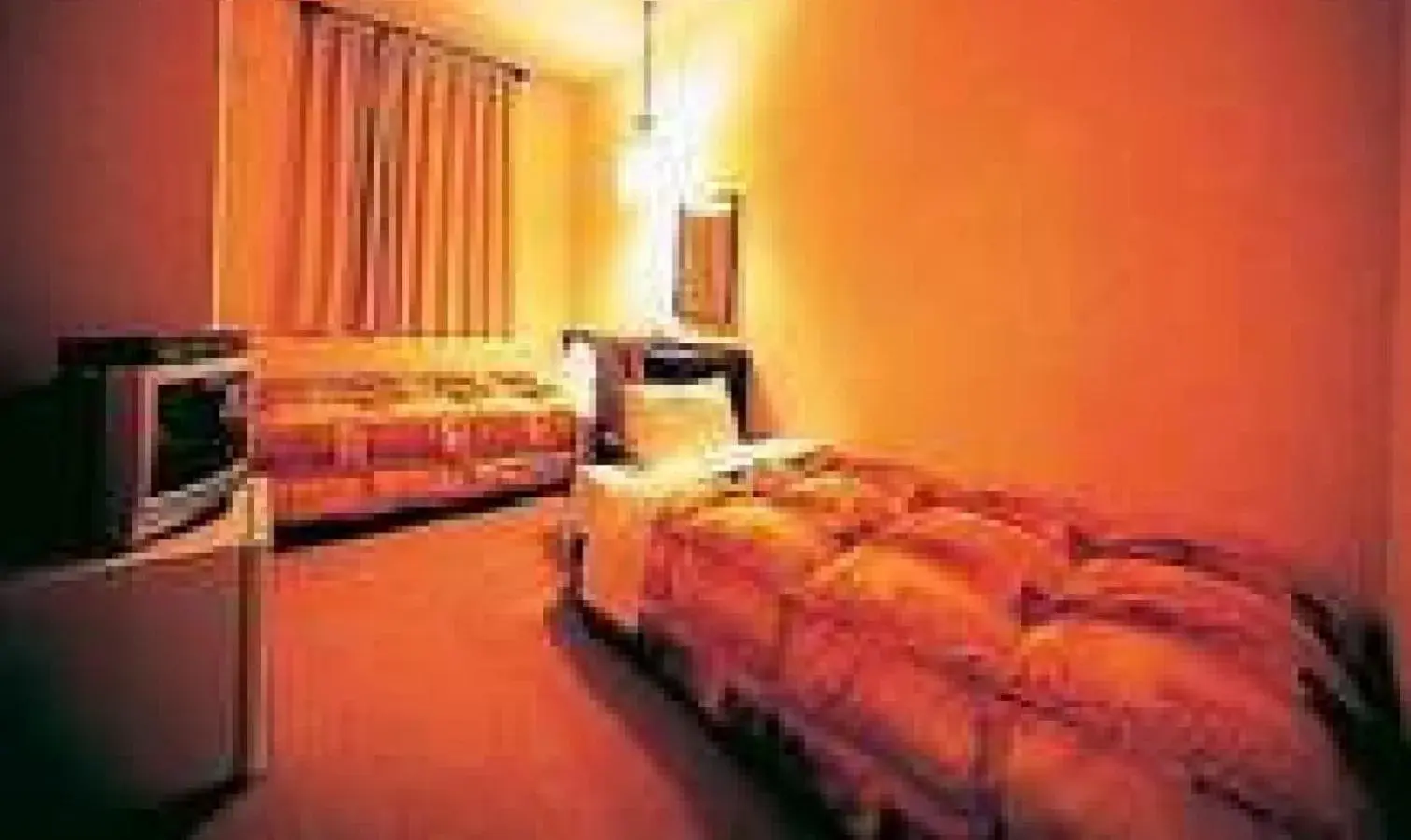 Bed in Green Hotel Shimonoseki Bed in Green Hotel Shimonoseki