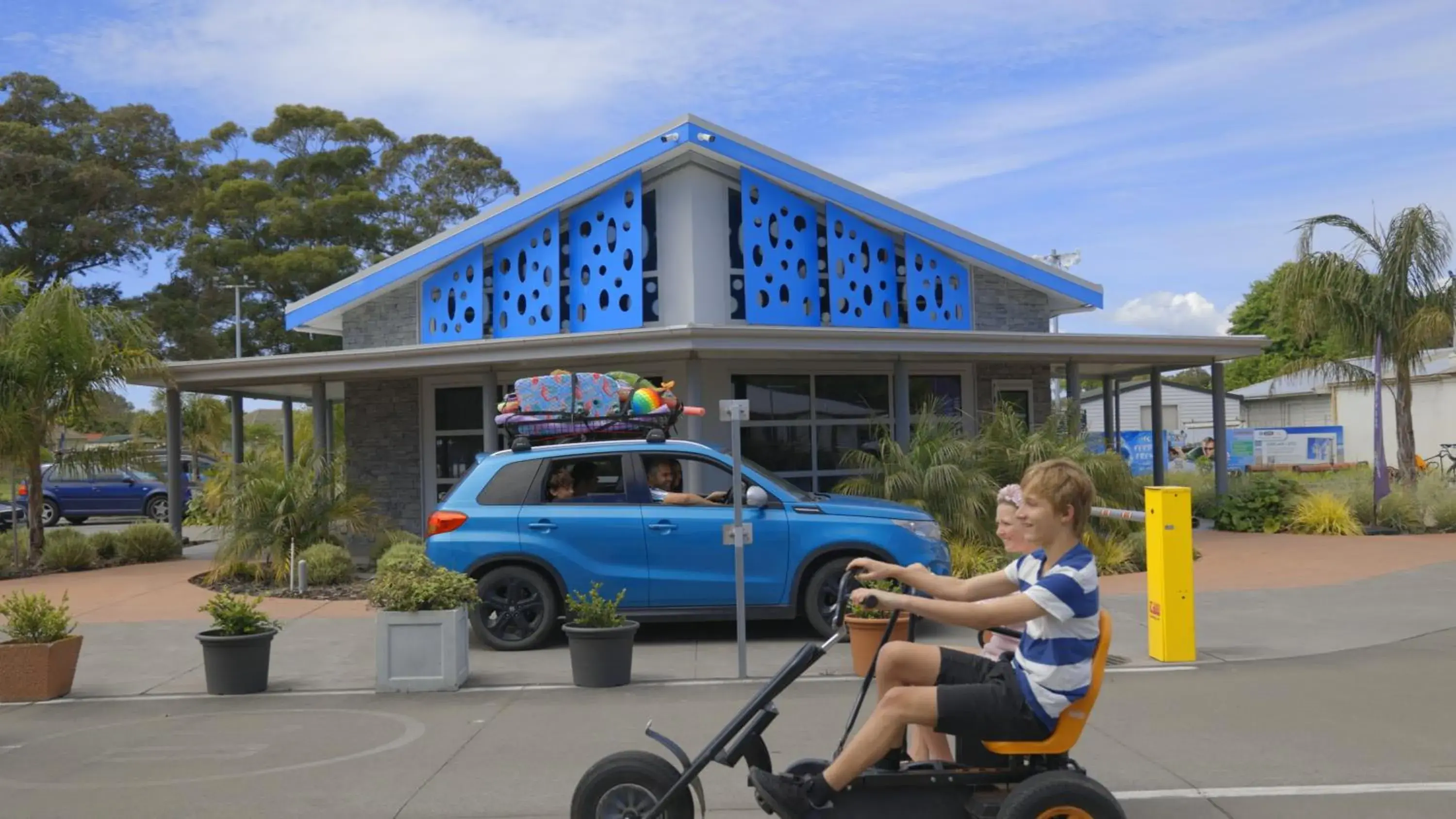 Property building in Kennedy Park Resort Napier Property building in Kennedy Park Resort Napier