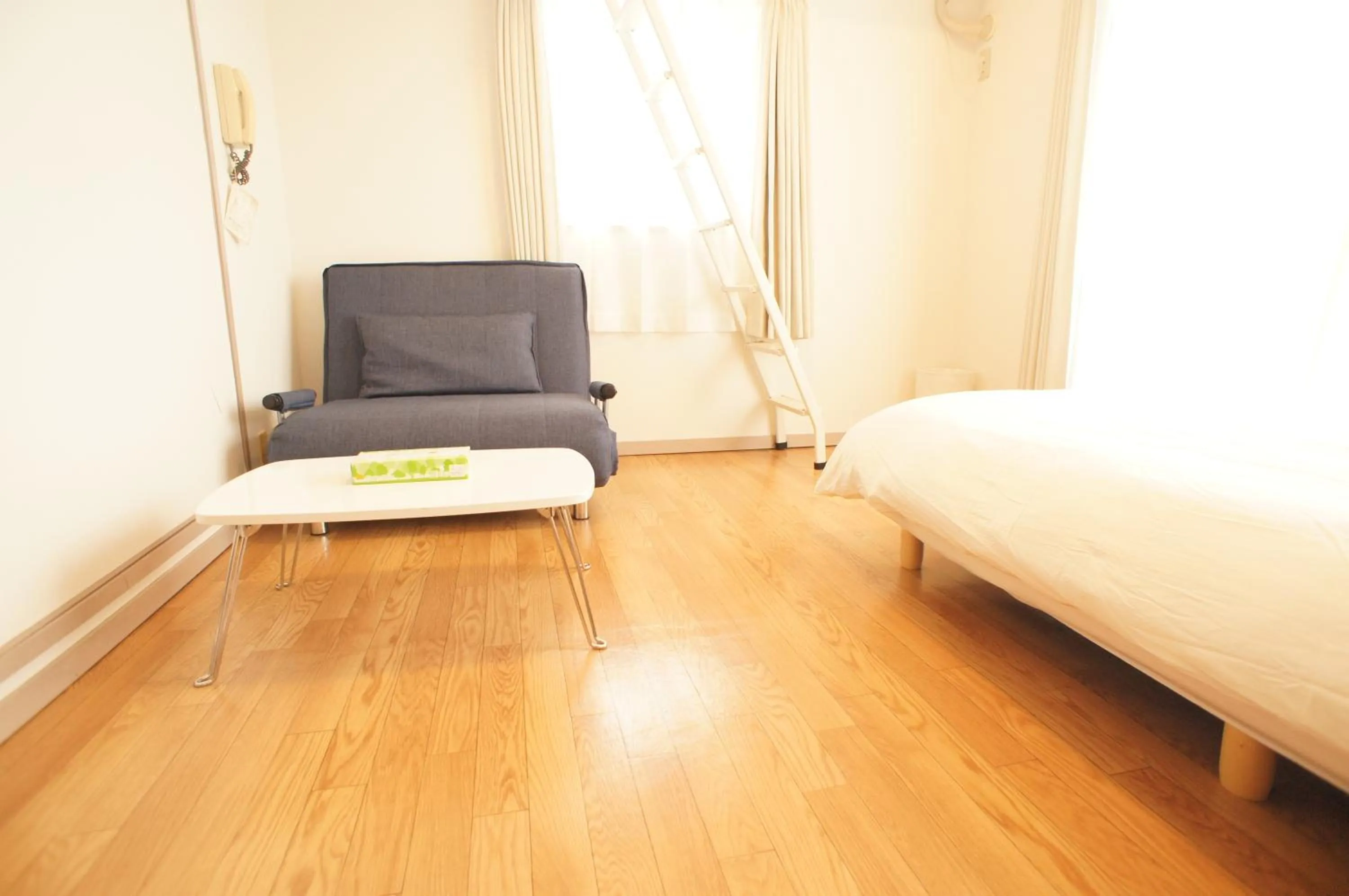 Photo of the whole room, Bed in Plusonefujisaki