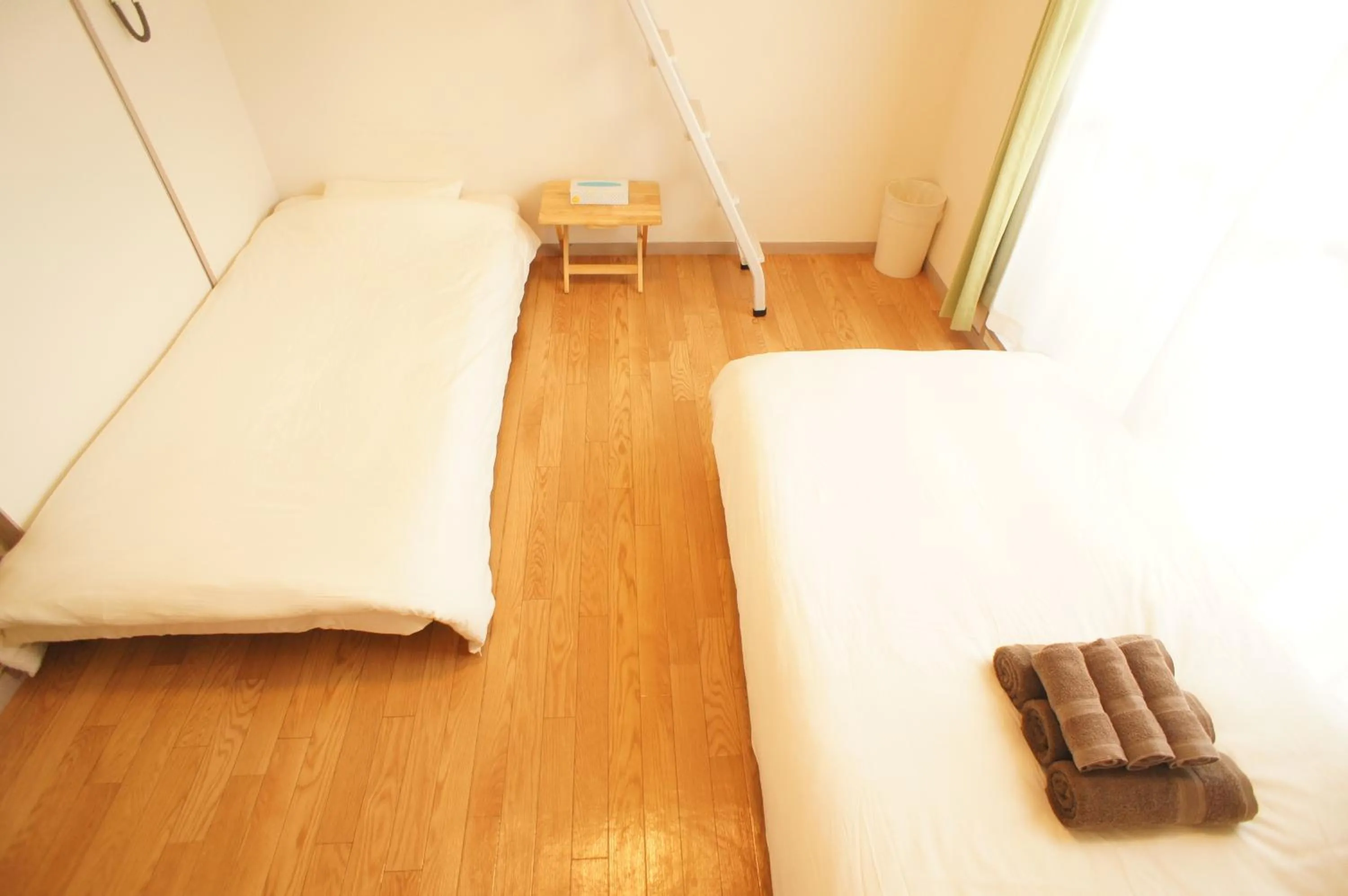 Photo of the whole room, Bed in Plusonefujisaki