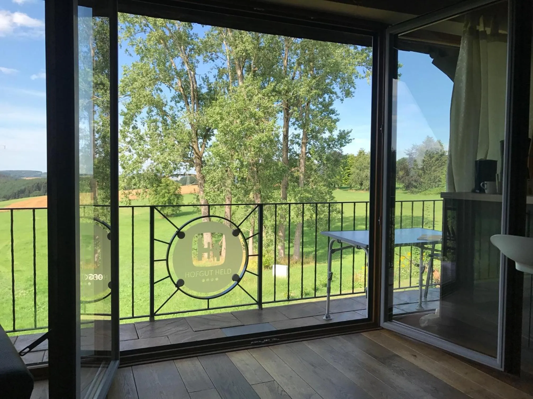 Natural landscape in Hofgut Held