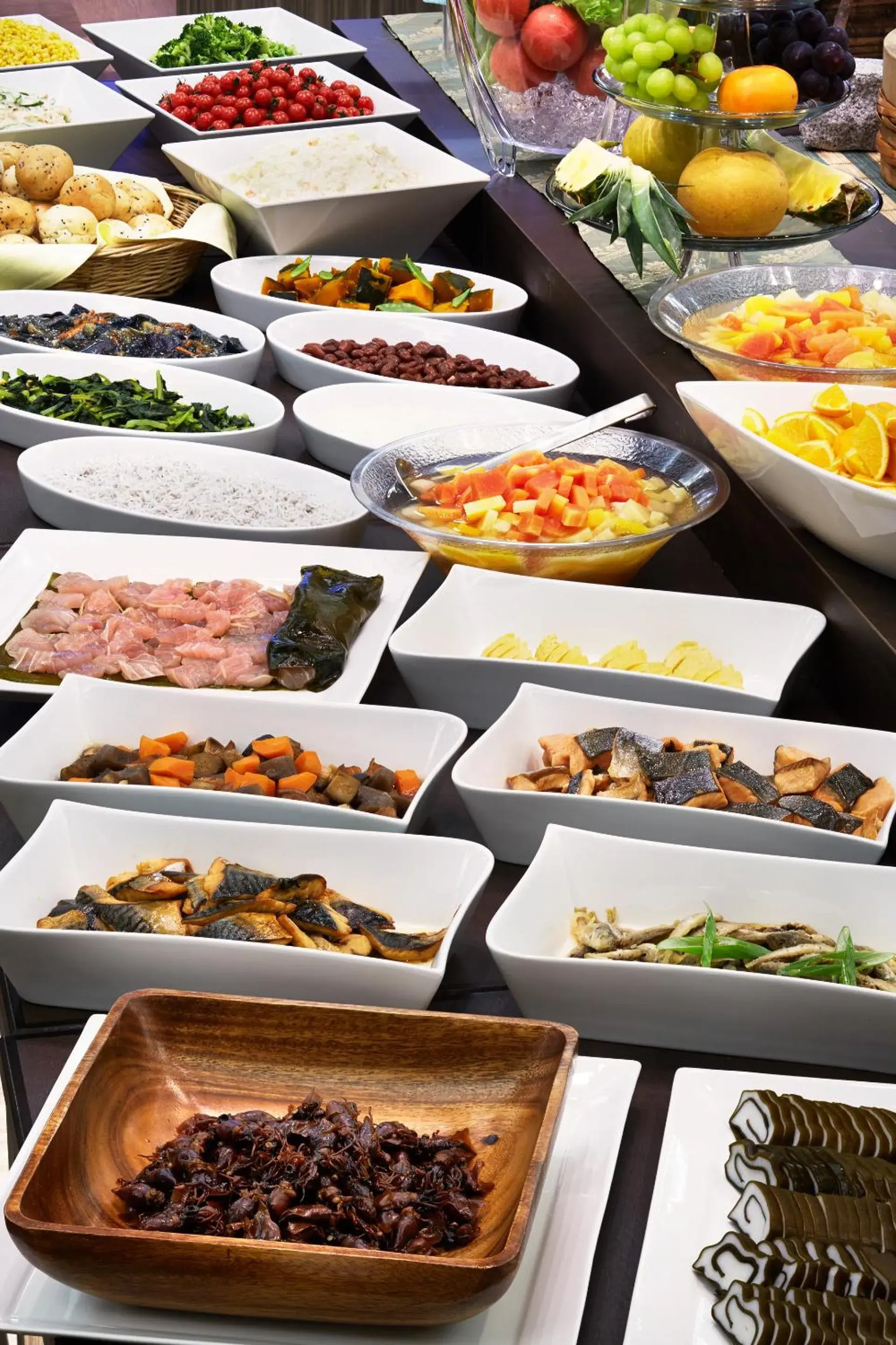 Food in Kintarou Onsen Hotel Food in Kintarou Onsen Hotel