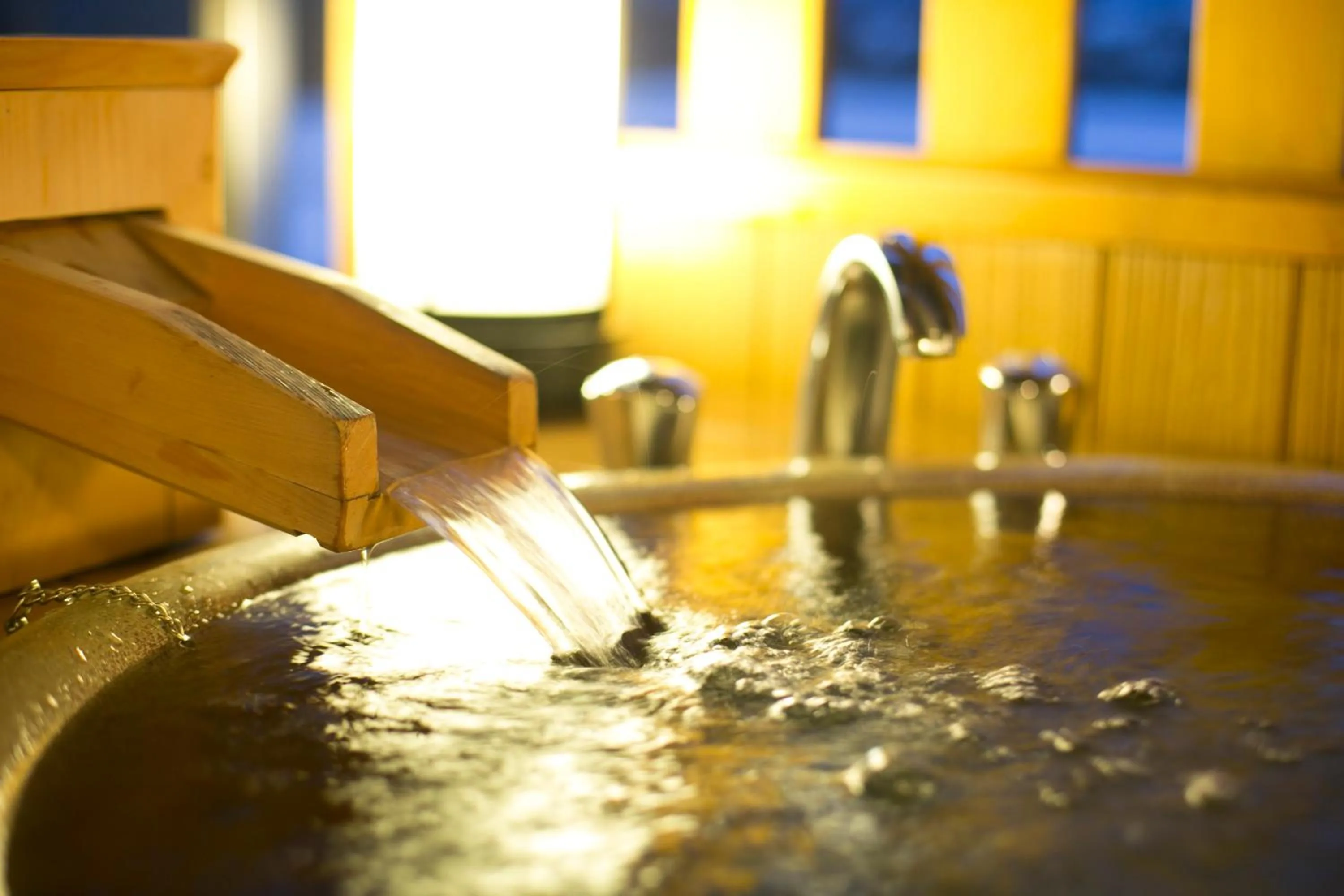 Bathroom in Kintarou Onsen Hotel
