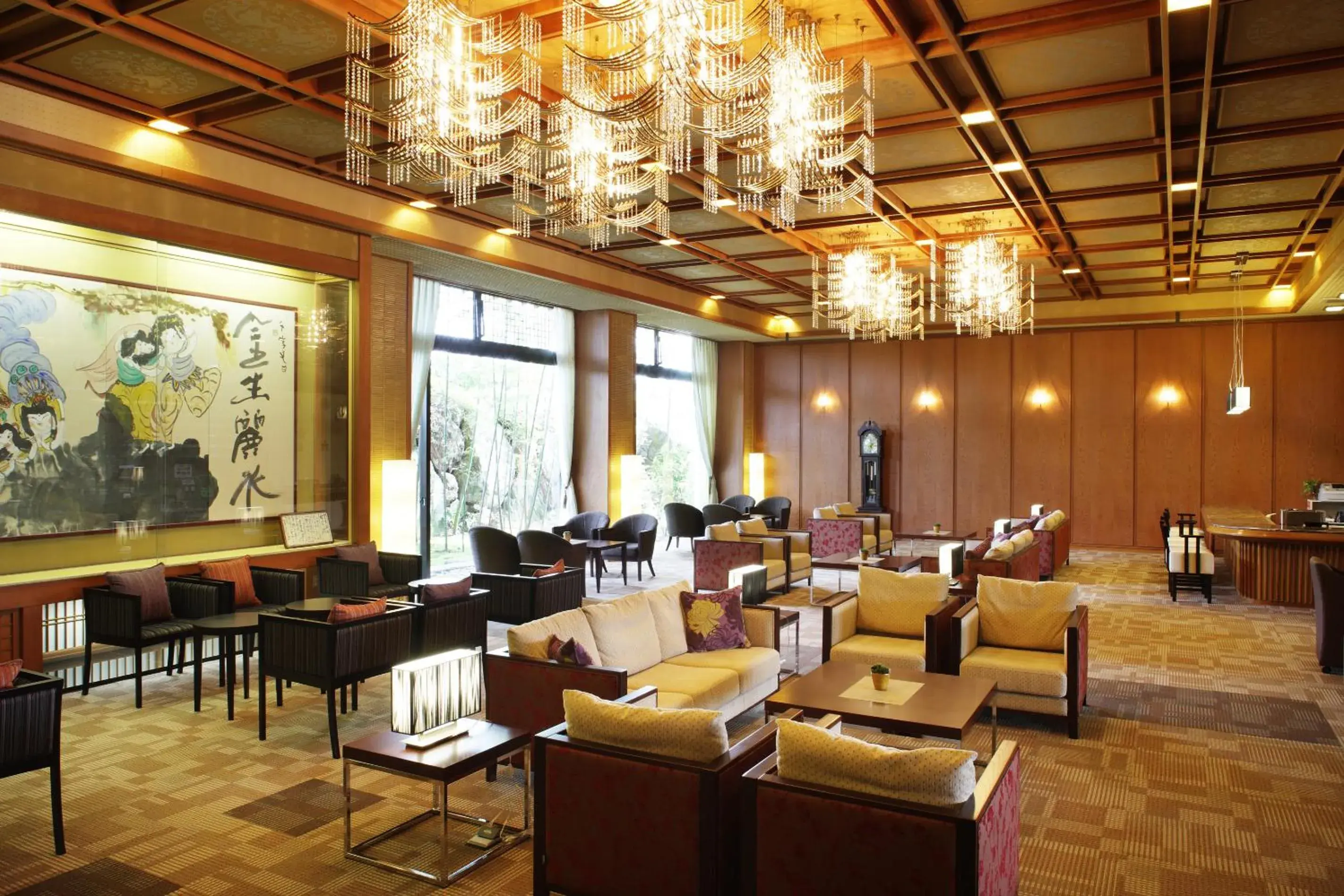 Lobby or reception in Kintarou Onsen Hotel Lobby or reception in Kintarou Onsen Hotel