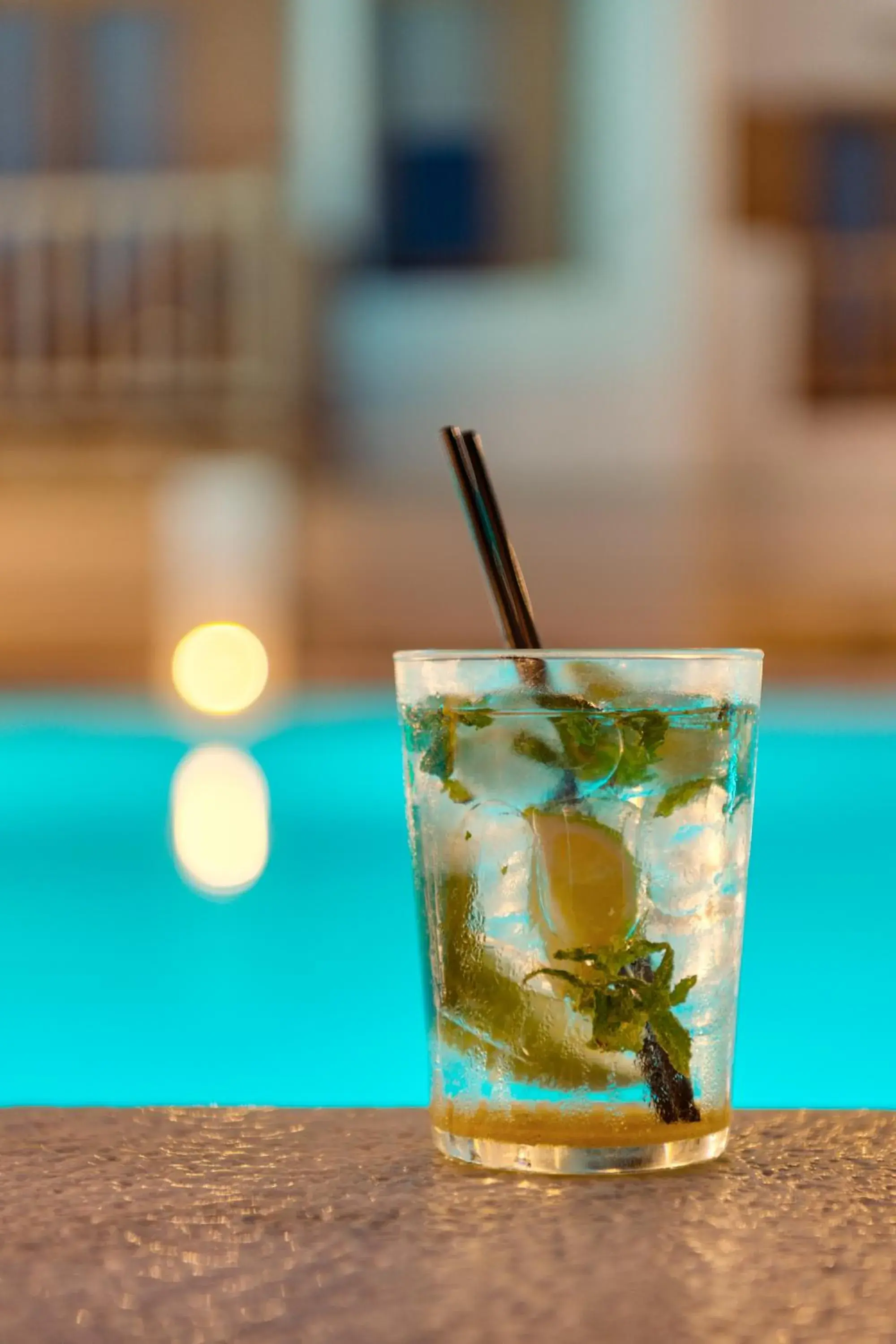 Swimming pool in Lithos by Spyros & Flora Swimming pool in Lithos by Spyros & Flora